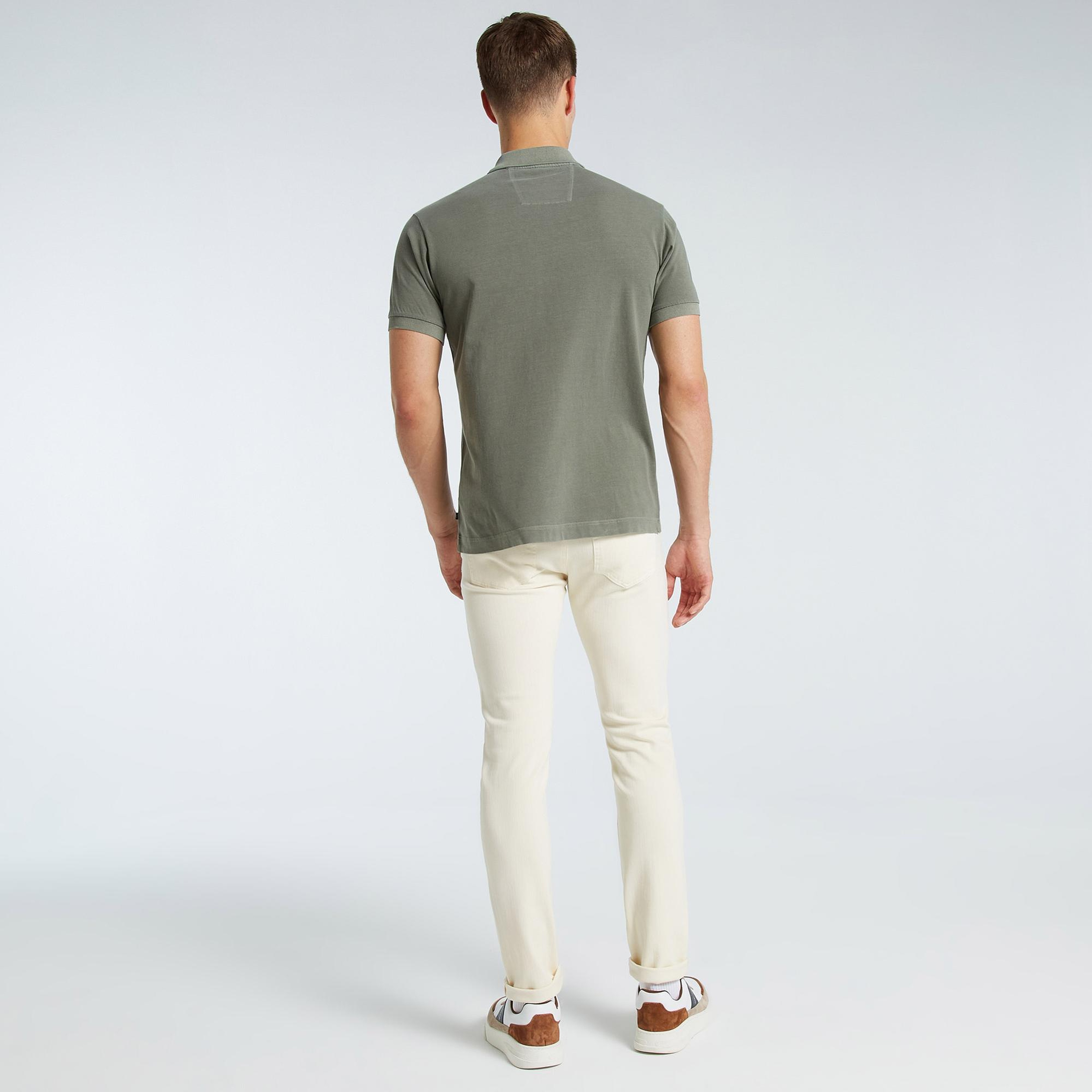 Nautica Erkek Yeşil Classic Fit Kısa Kollu Polo Yaka T-Shirt