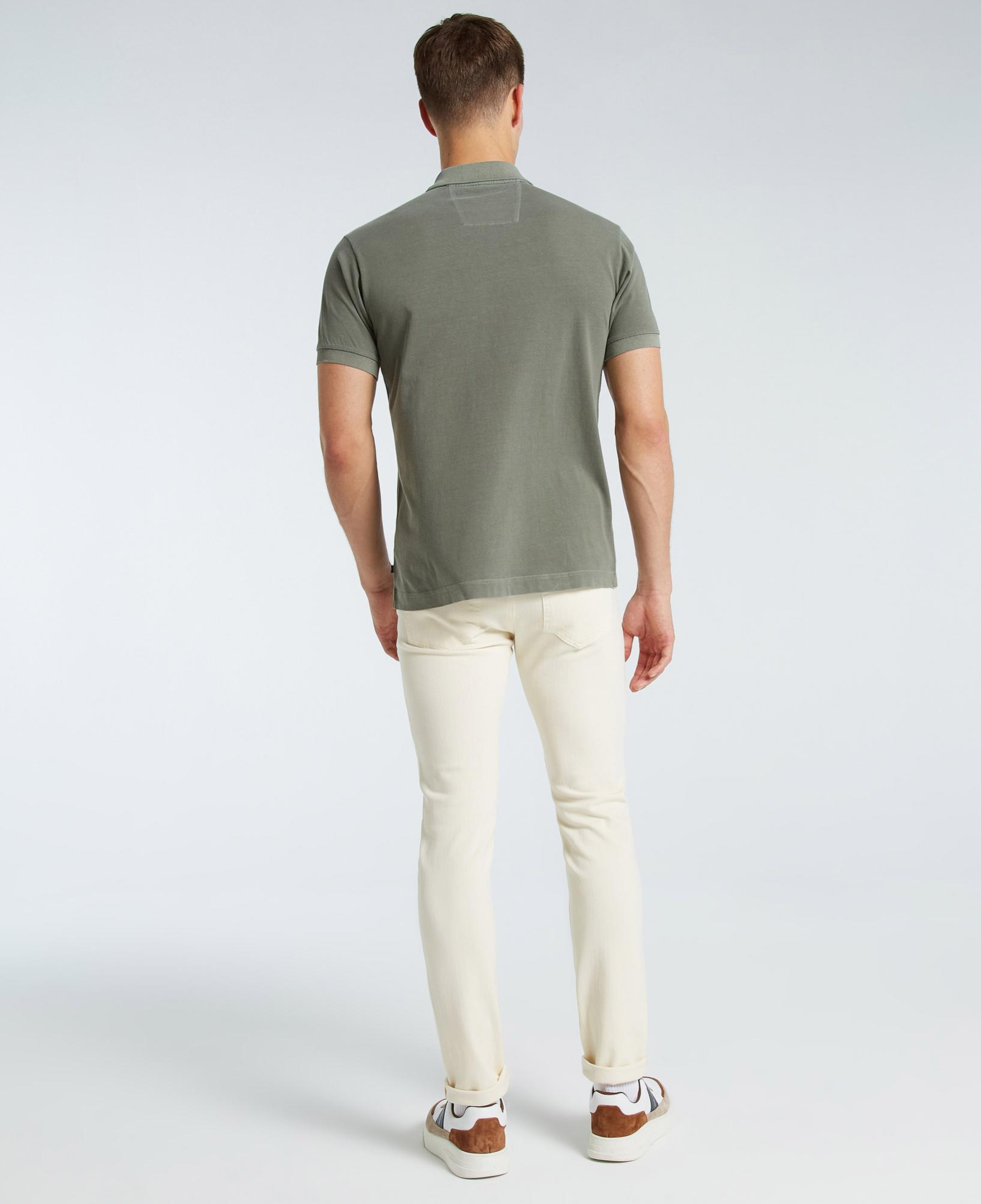 Nautica Erkek Yeşil Classic Fit Kısa Kollu Polo Yaka T-Shirt