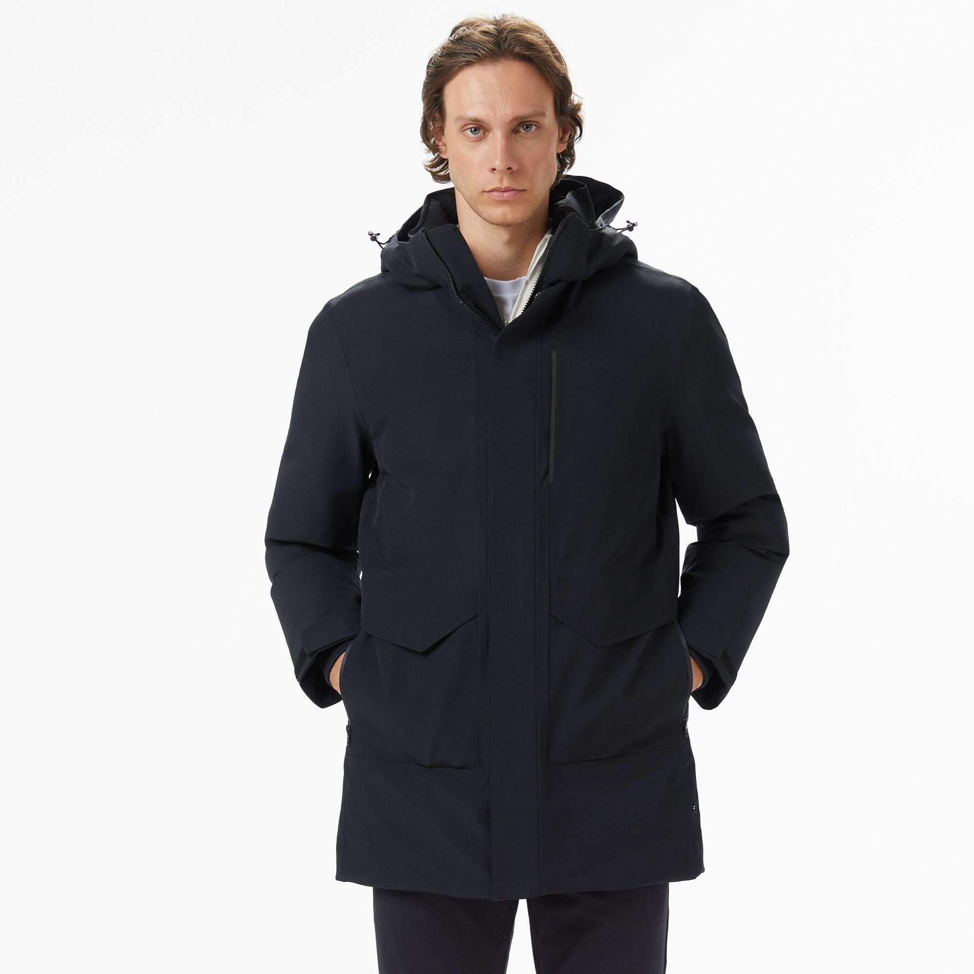 Nautica Erkek Siyah Regular Fit Mont