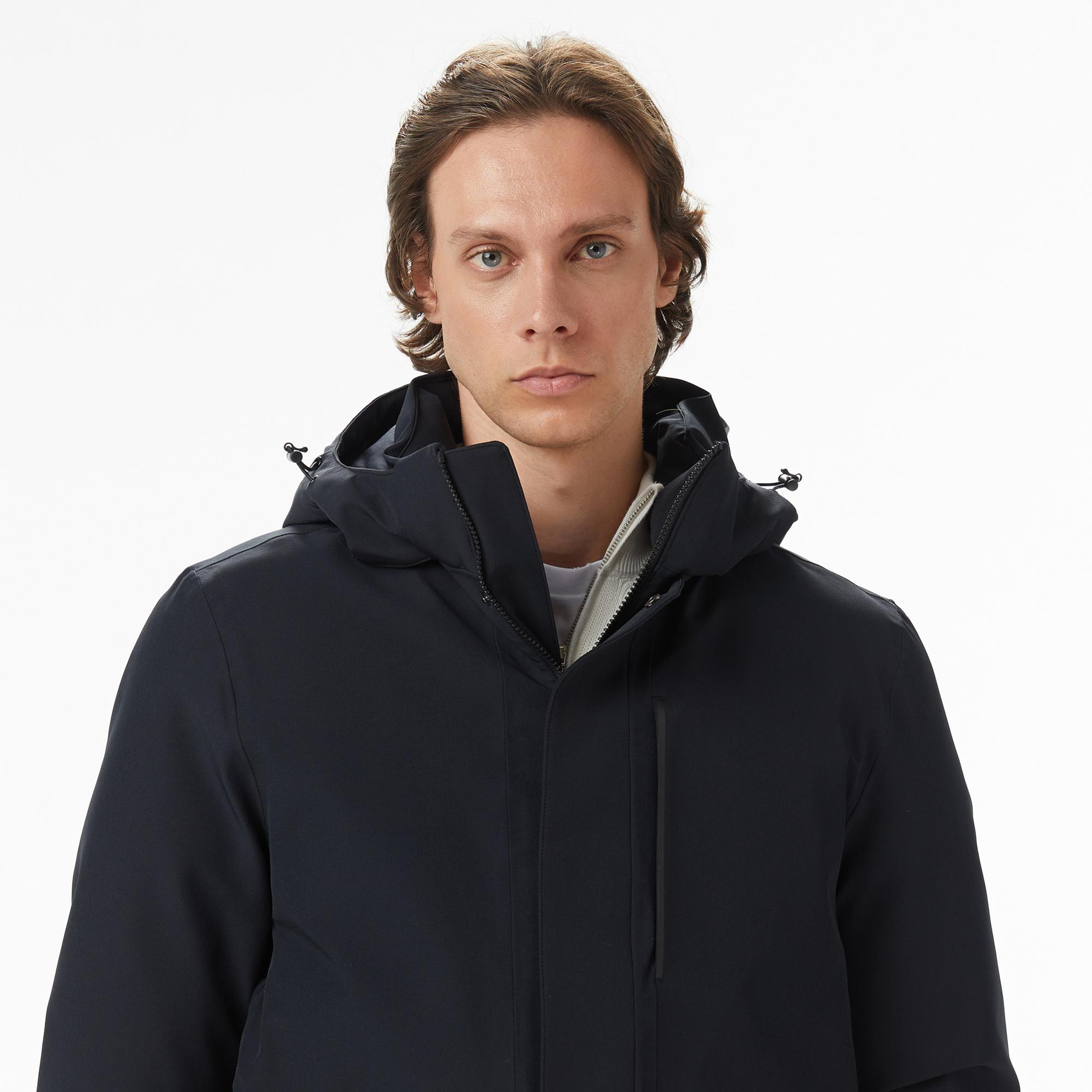 Nautica Erkek Siyah Regular Fit Mont