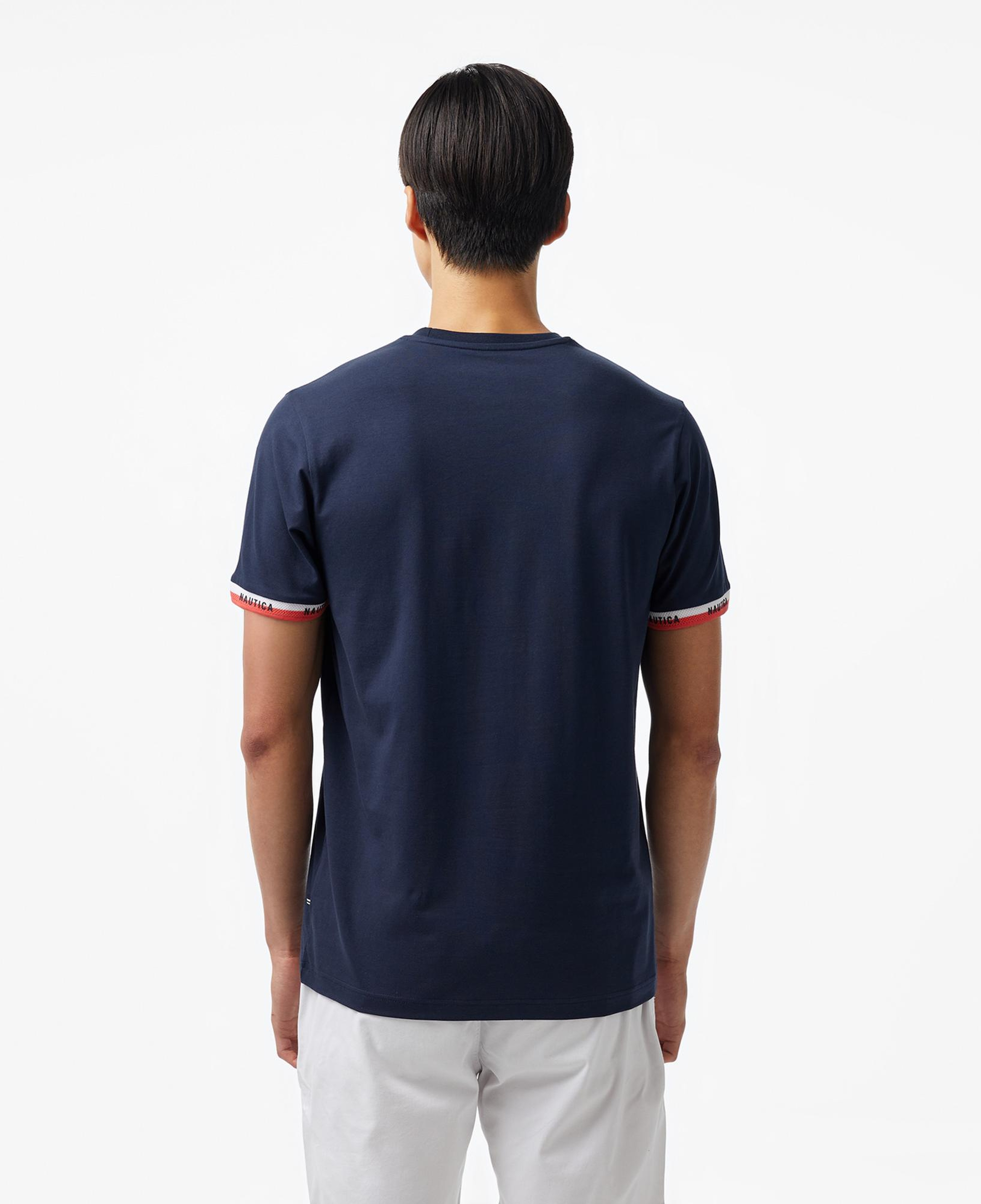Nautica Erkek Lacivert Regular Fit T-Shirt