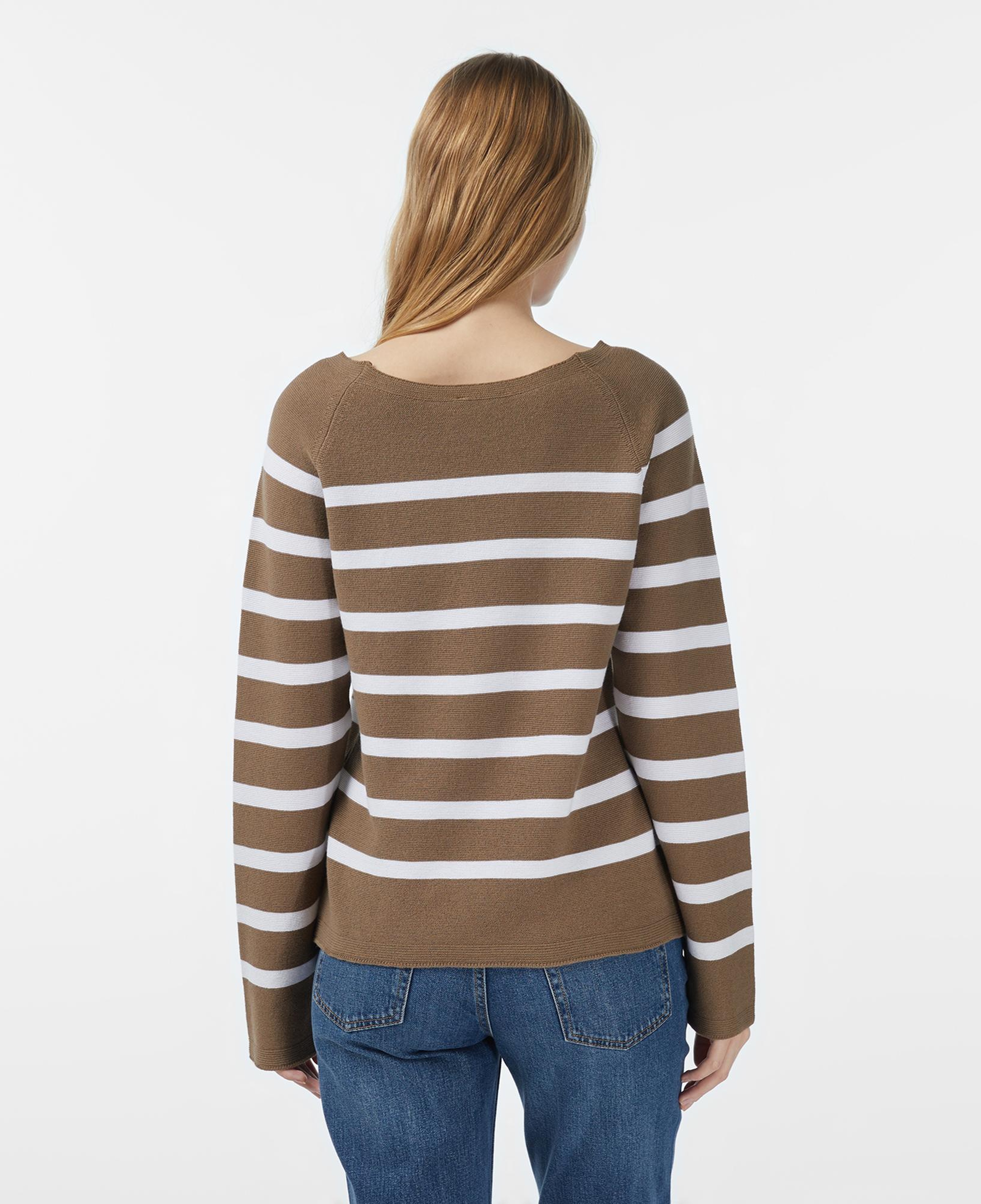 Nautica Kadın Kahverengi Regular Fit Kazak