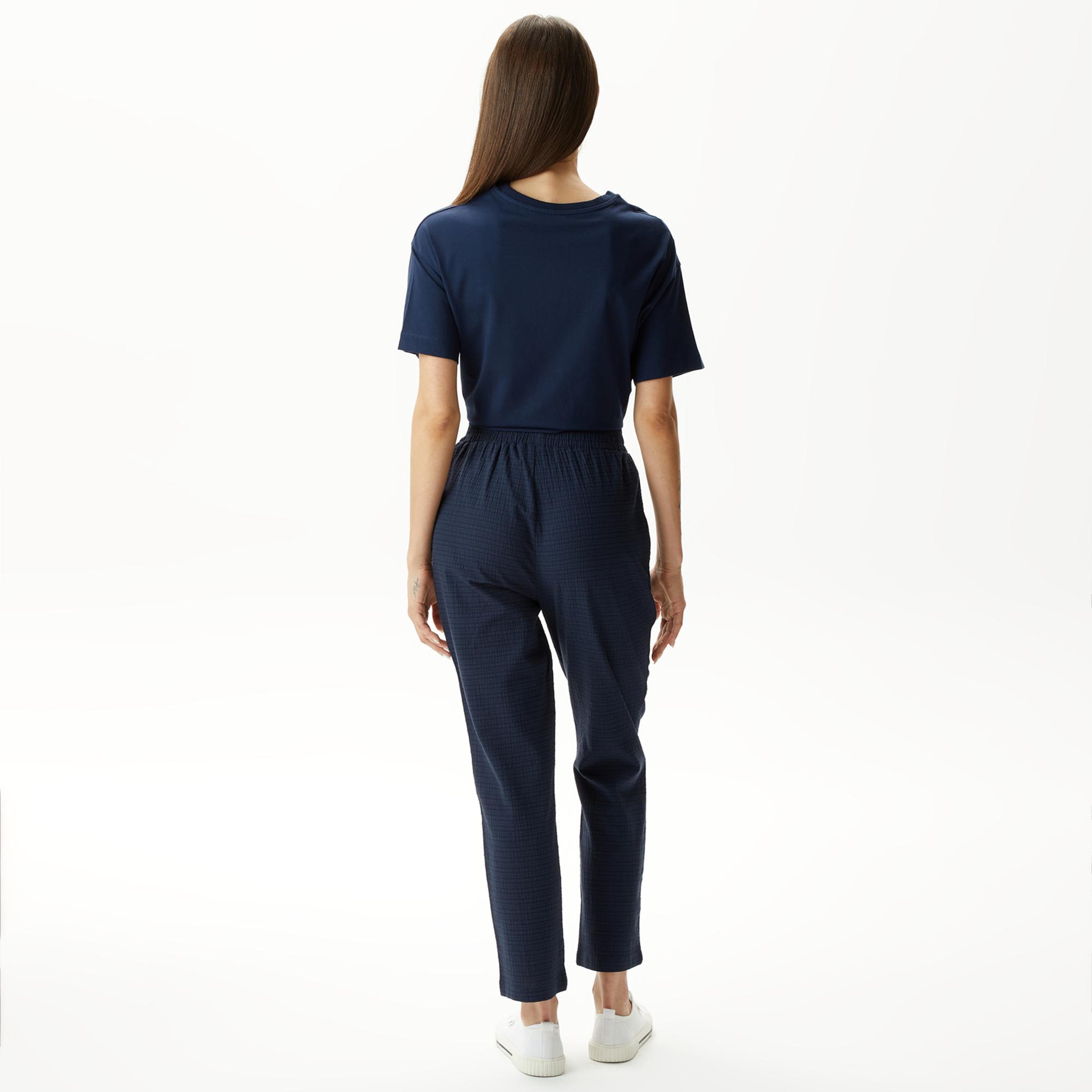 Nautica Kadın Lacivert Relaxed Fit Pantolon