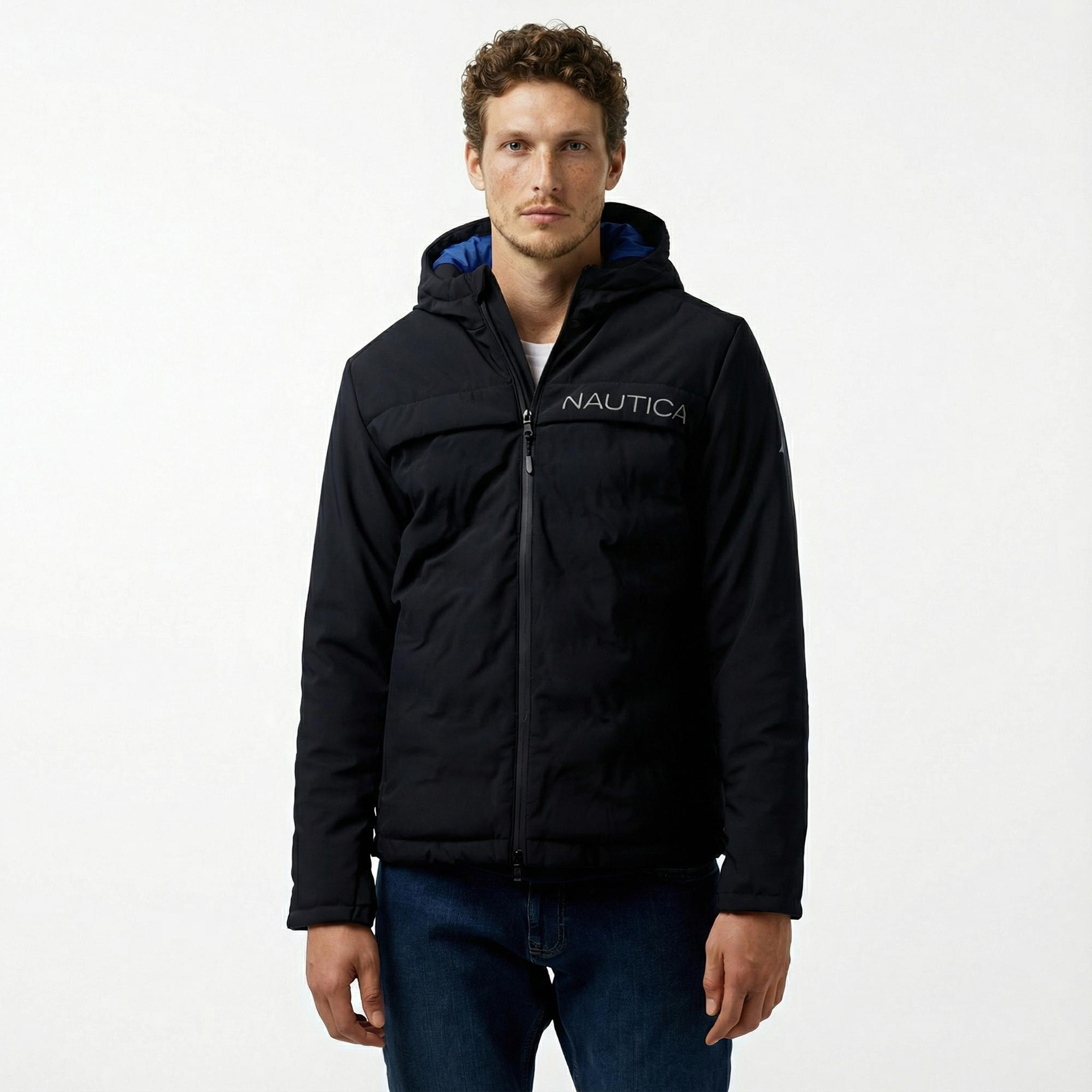 Nautica Erkek Siyah Mont