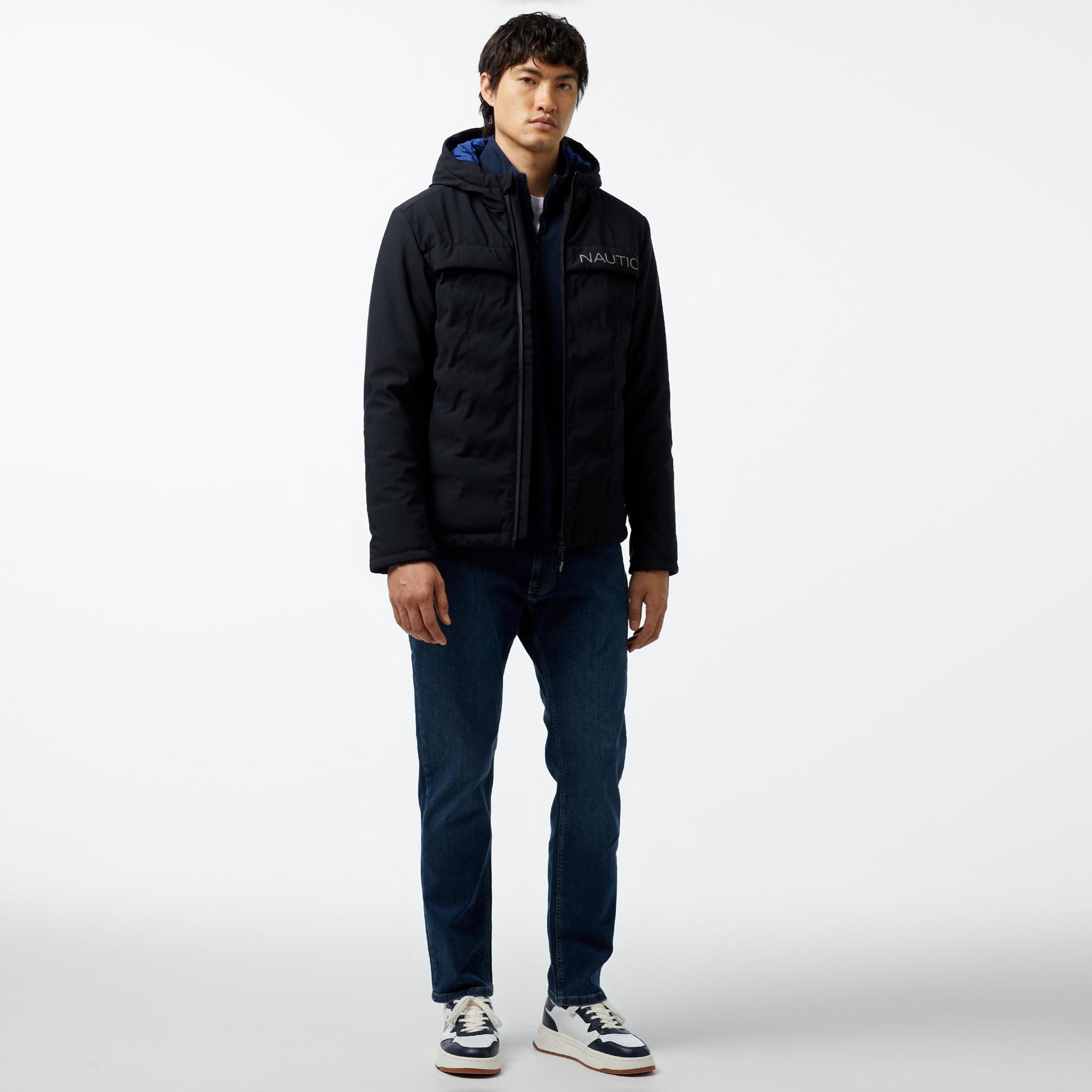 Nautica Erkek Siyah Mont