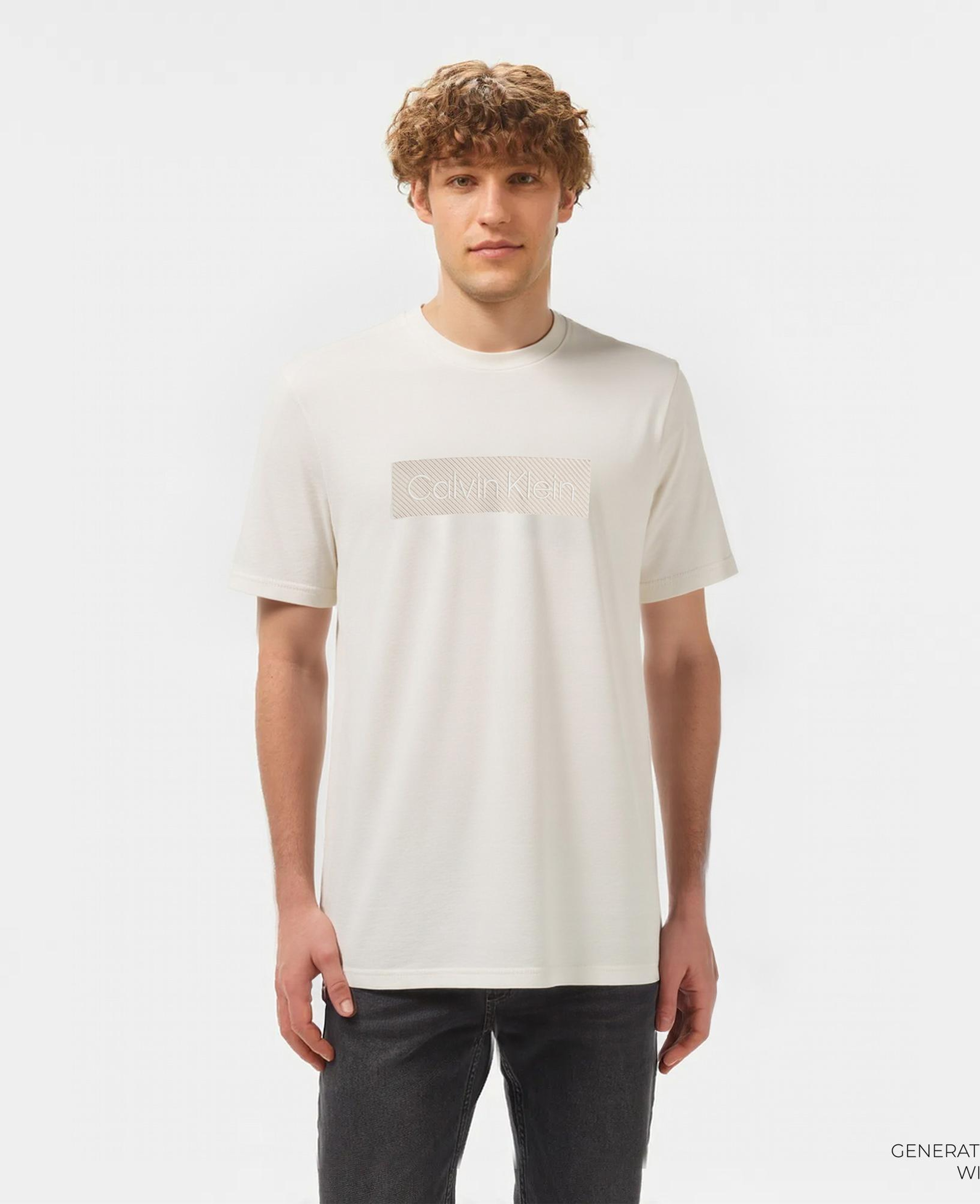 Calvin Klein Erkek Beyaz T-Shirt