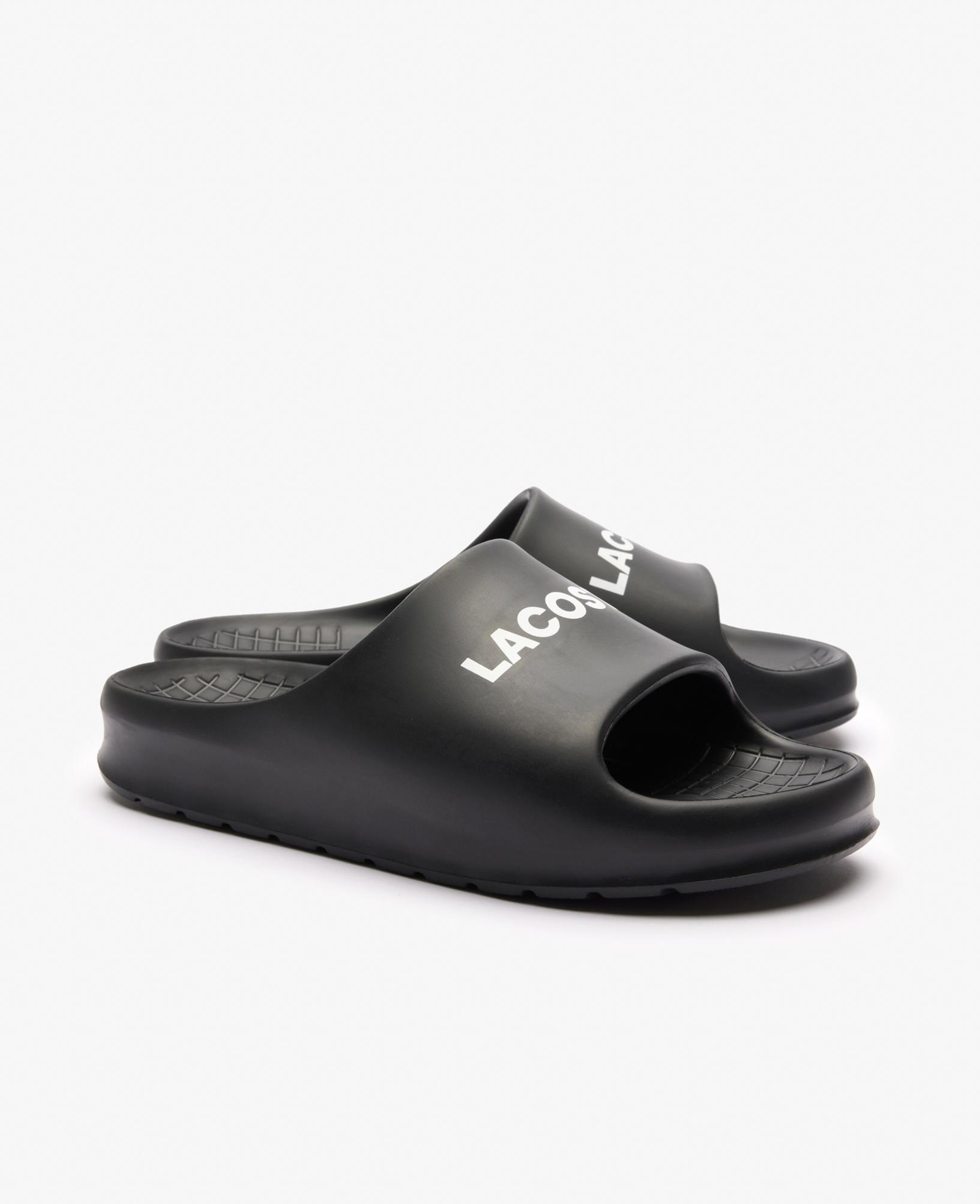Lacoste Croco 2.0 Evo Erkek Siyah Terlik