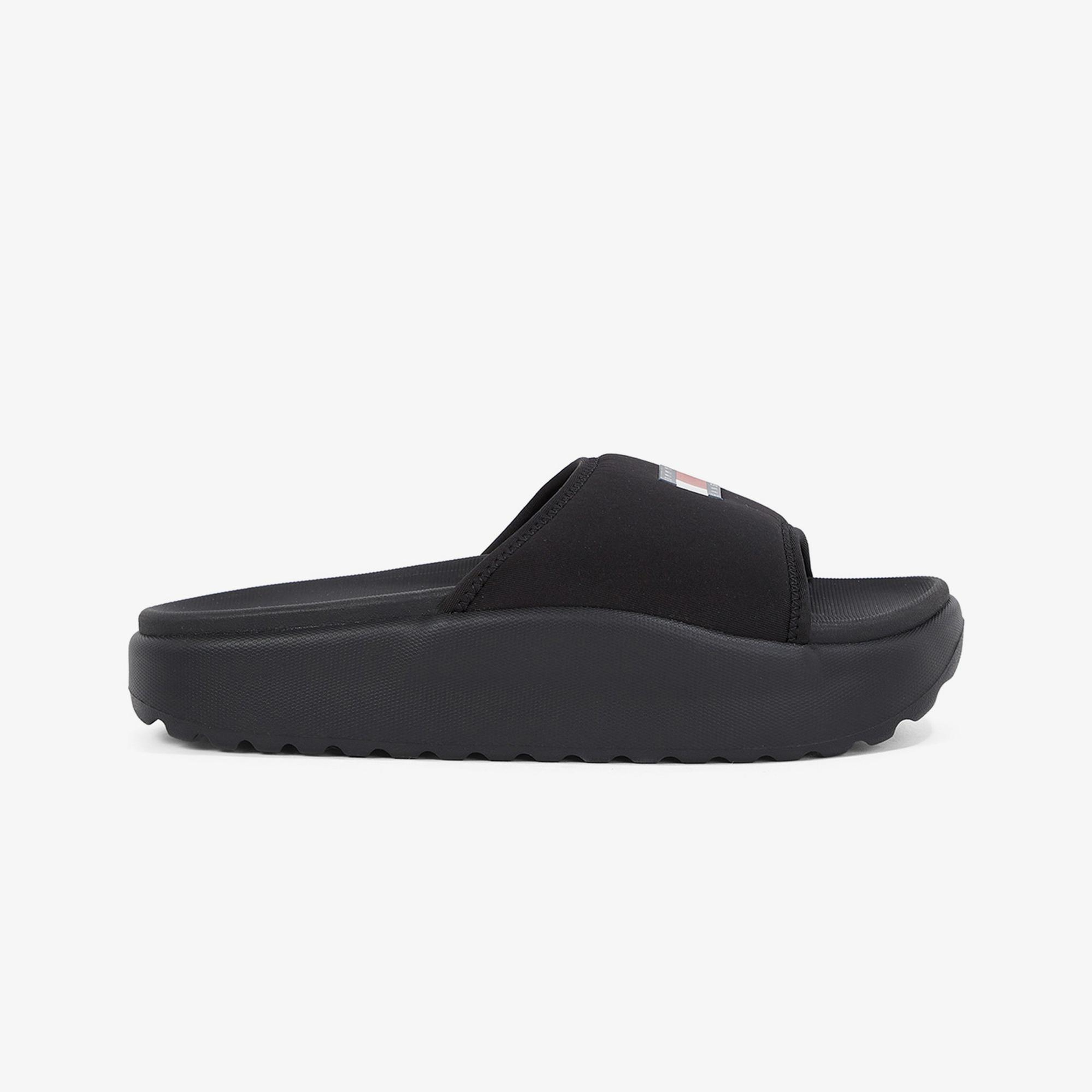 Tommy Hilfiger Comfy Pool Kadın Siyah Terlik