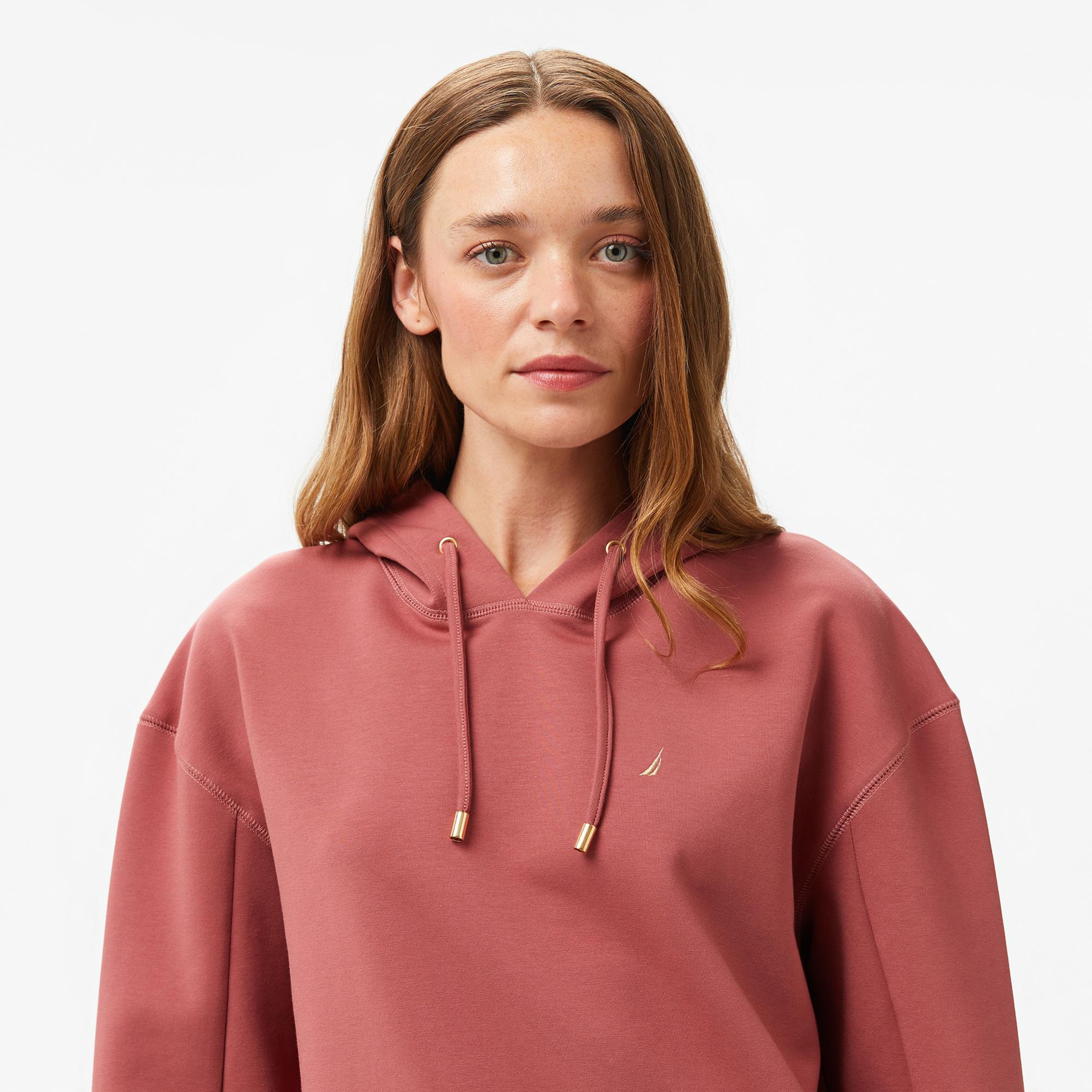 Nautica Kadın Pembe Regular Fit Sweatshirt