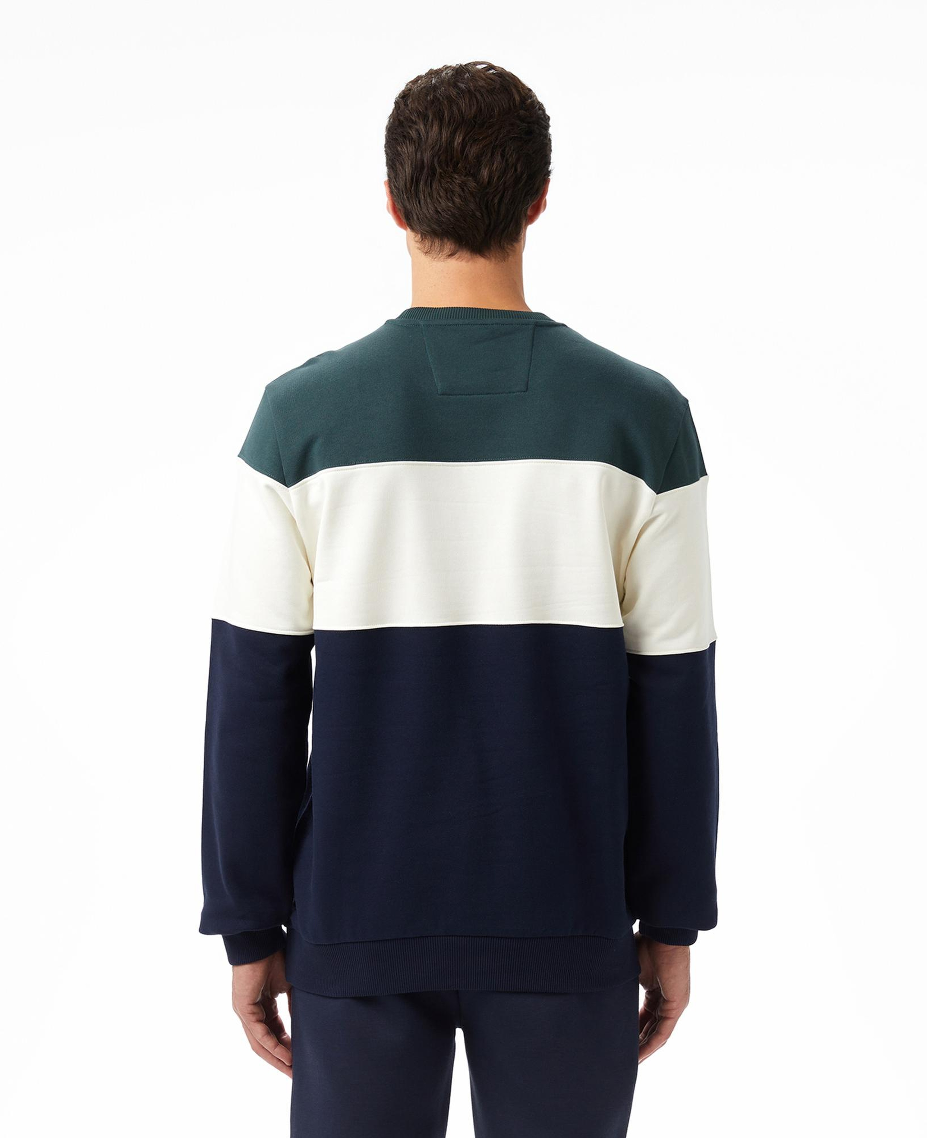 Nautica Erkek Yeşil Classic Fit Sweatshirt