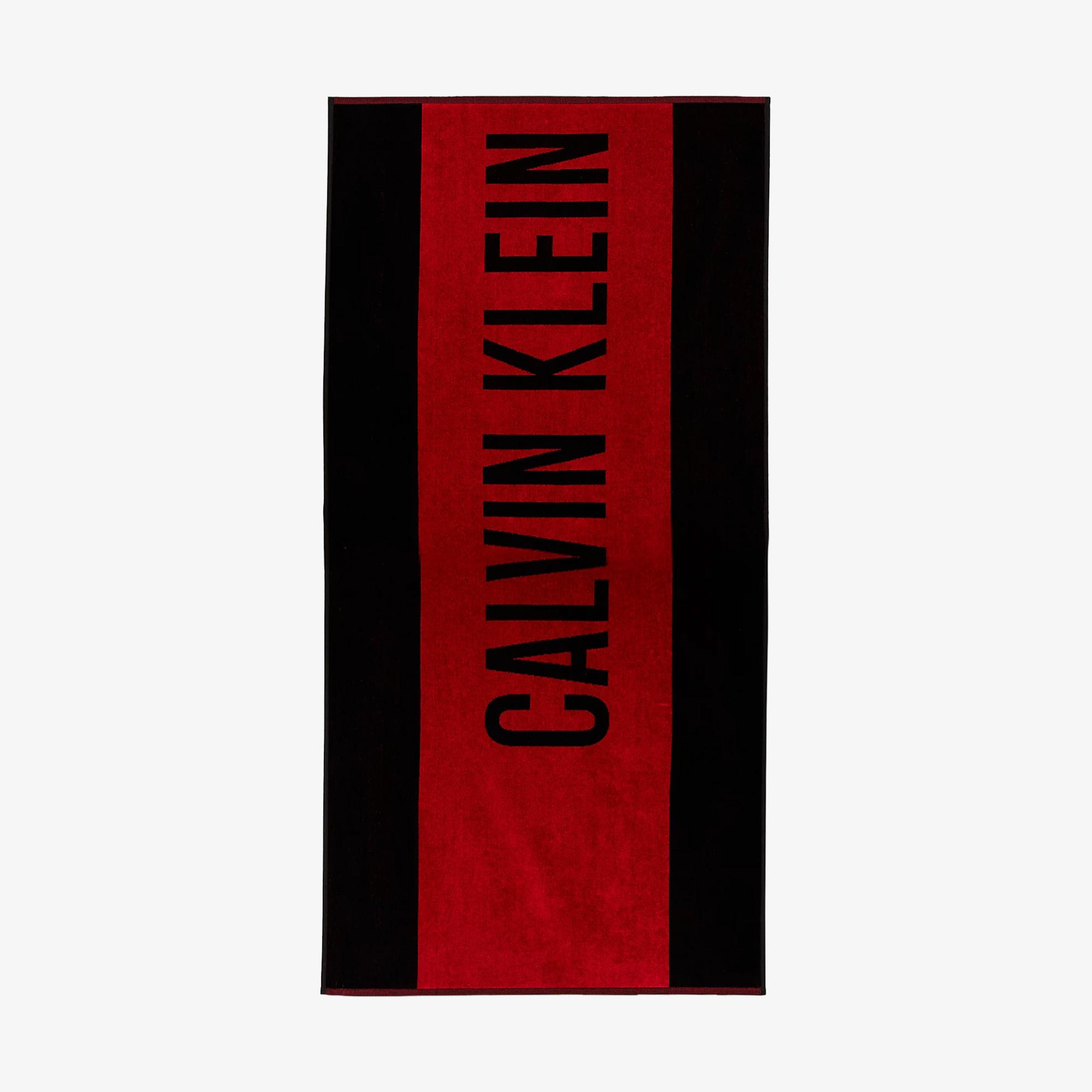 Calvin Klein Towel-Blo Unisex Kırmızı Havlu