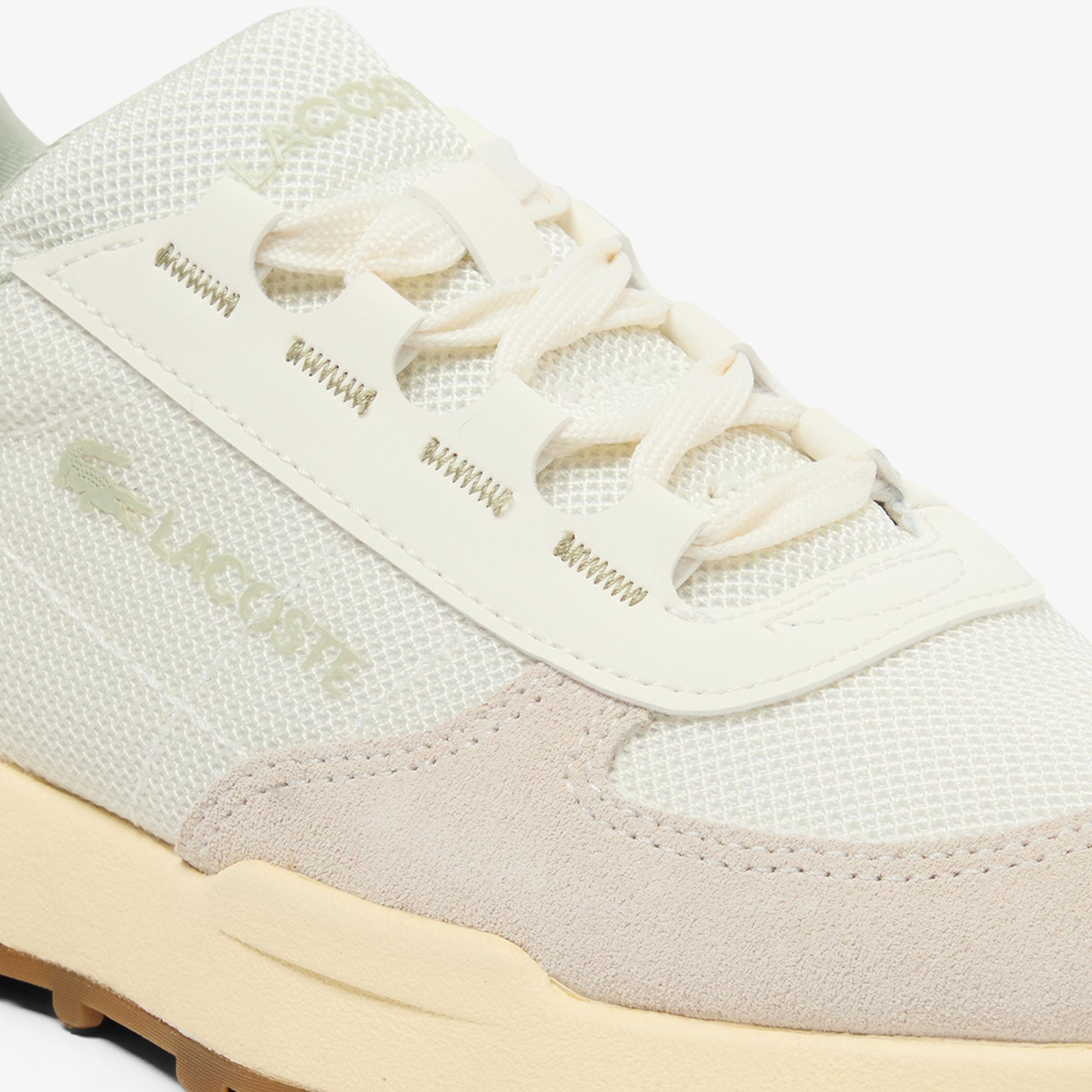 Lacoste Elite Active Evo Kadın Krem Sneaker