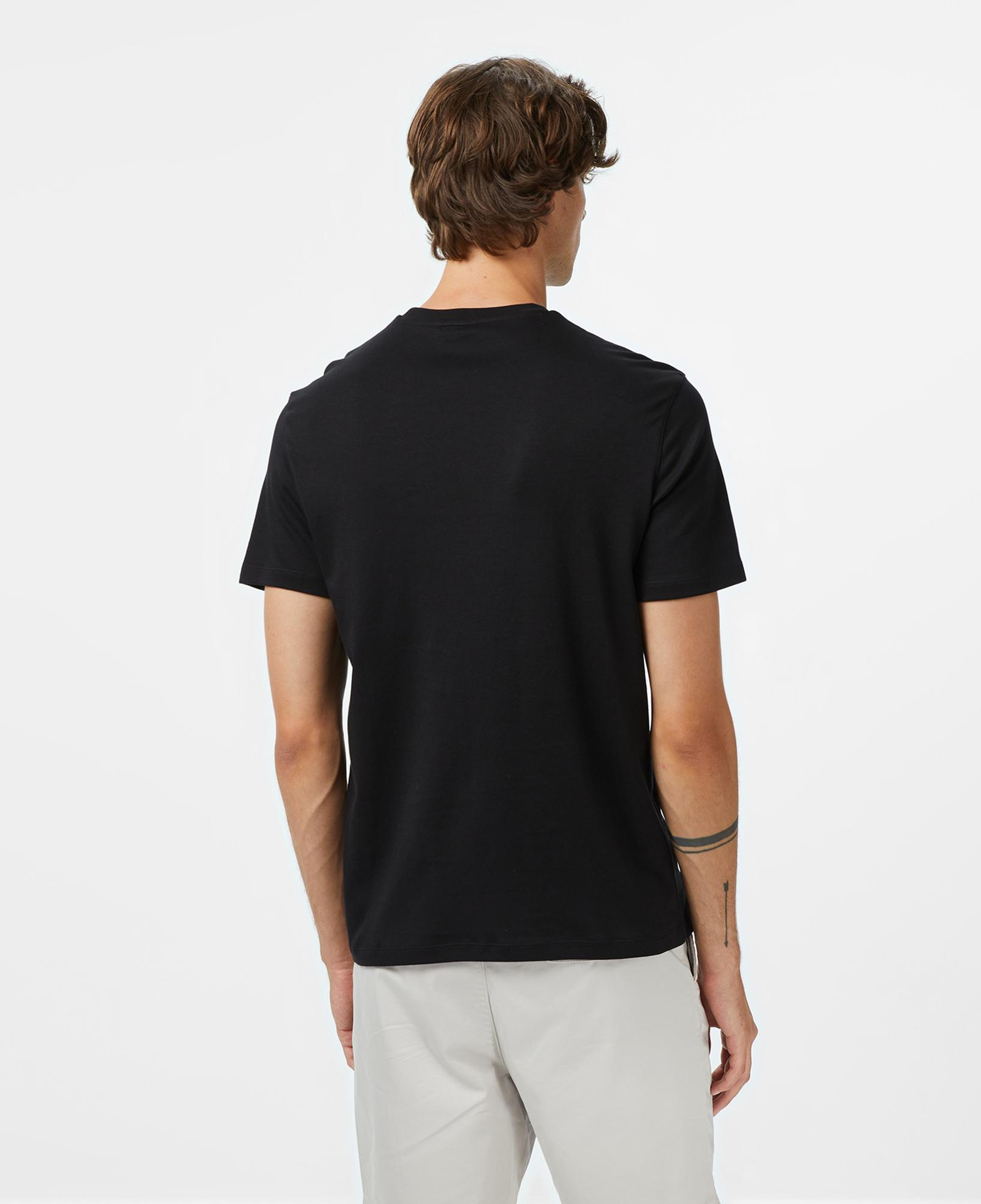 Calvin Klein Supima Chest Erkek Siyah T-Shirt