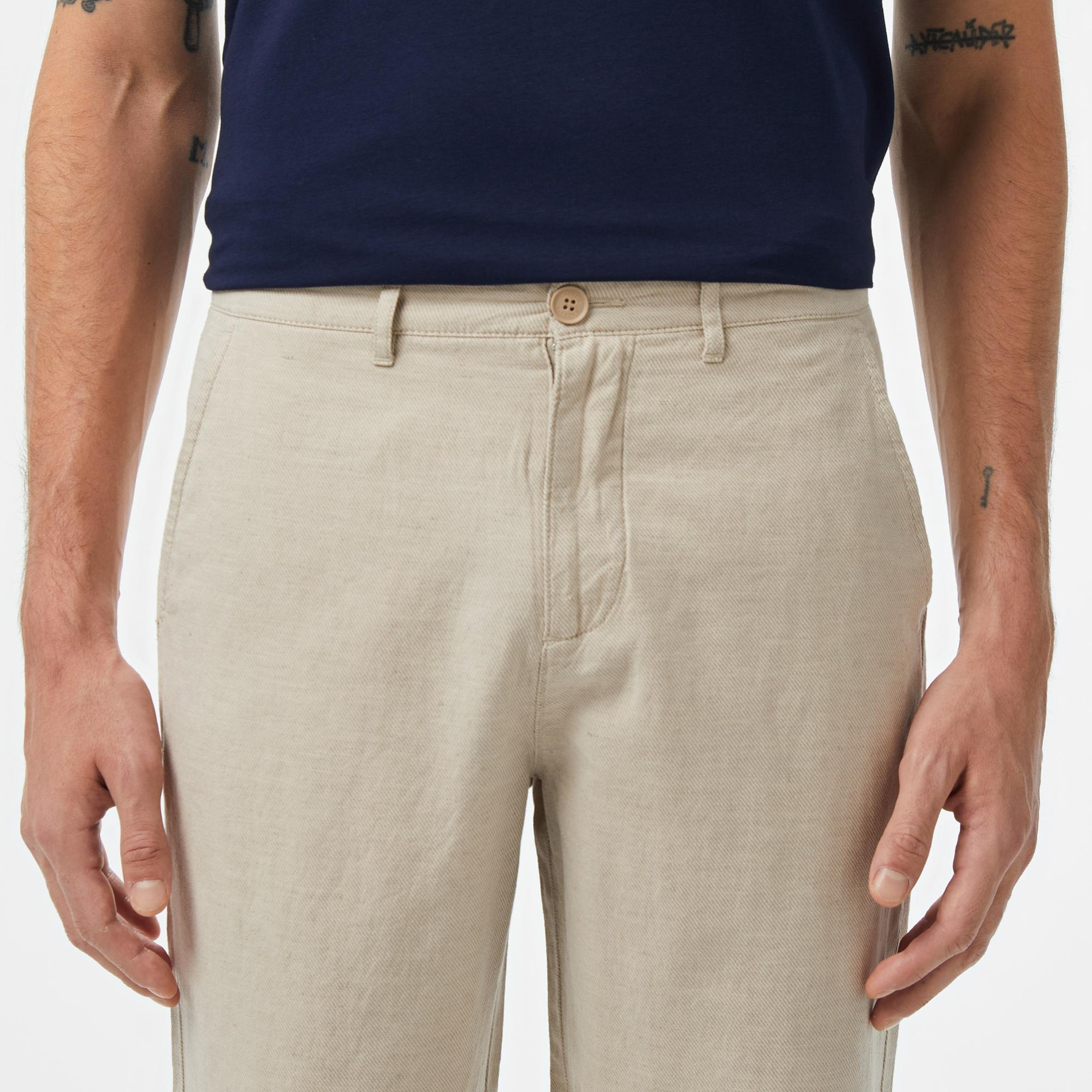 Lacoste Erkek Bej Pantolon