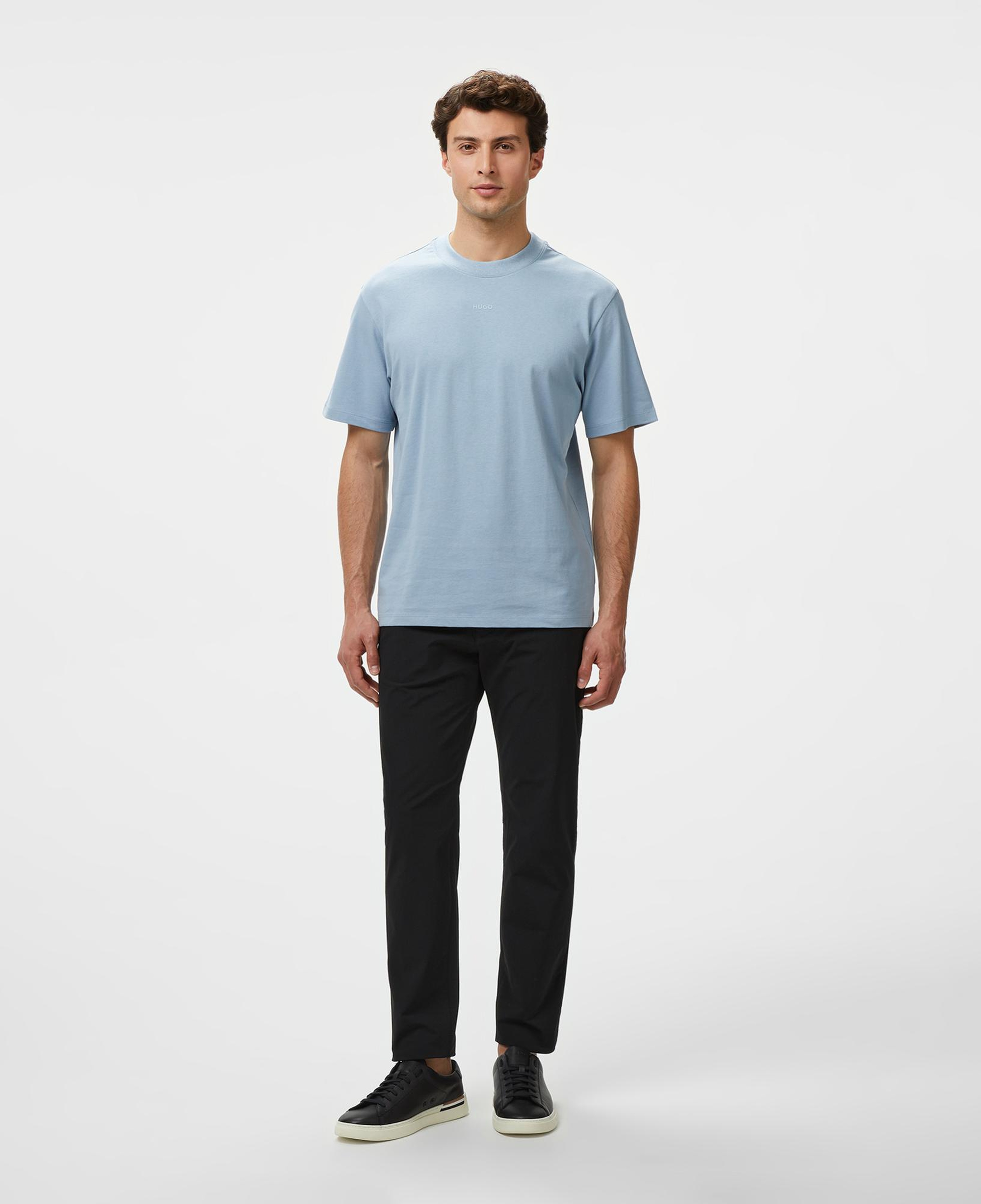 Hugo Dapolino Erkek Mavi T-Shirt