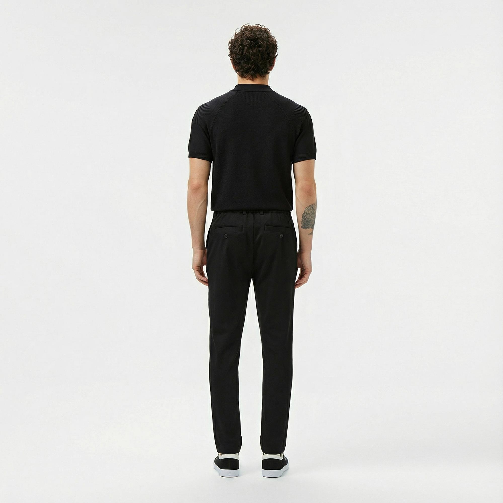 Lacoste Erkek Regular Fit Siyah Pantolon