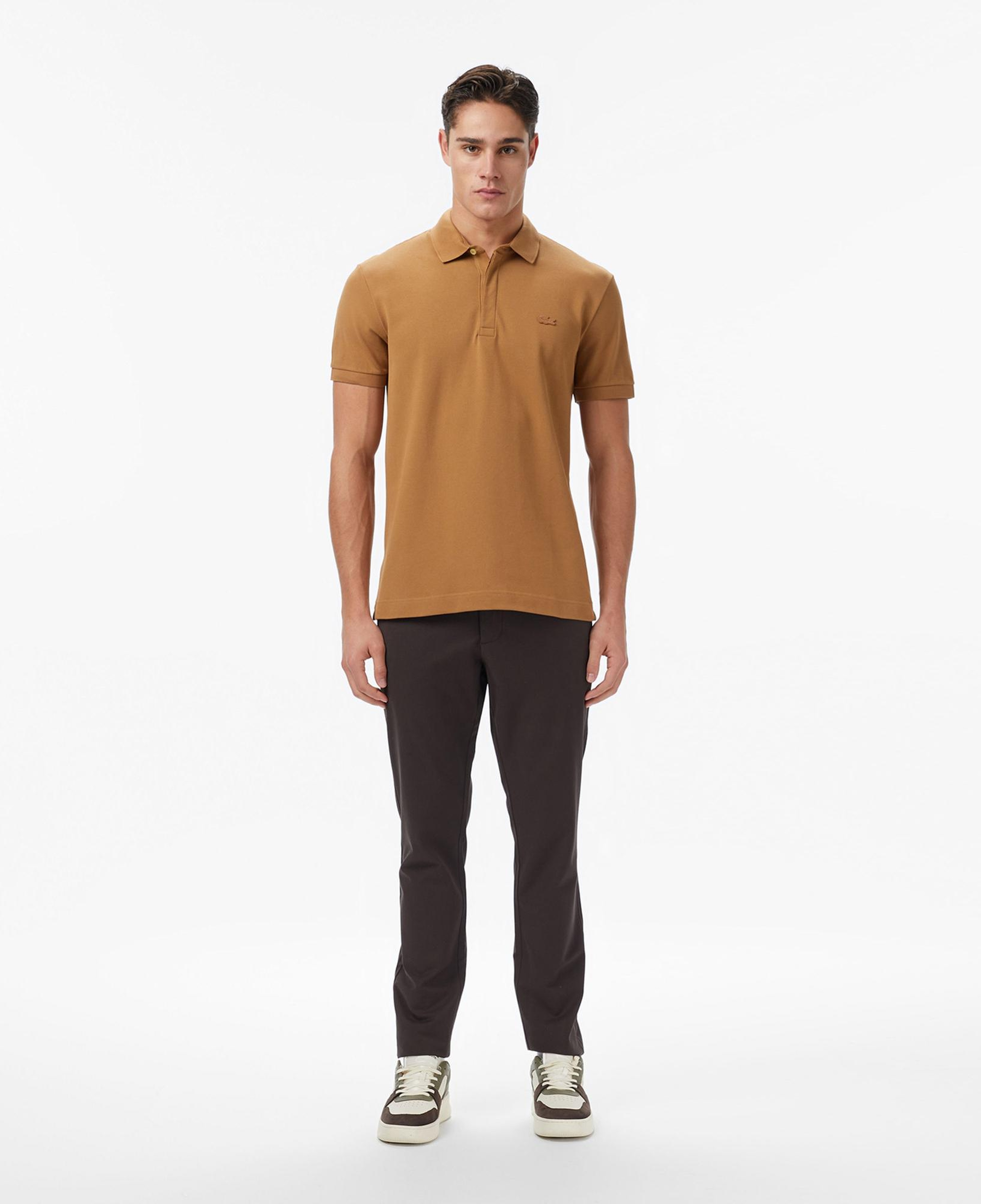 Lacoste Erkek Slim Fit Kahverengi Chino Pantolon