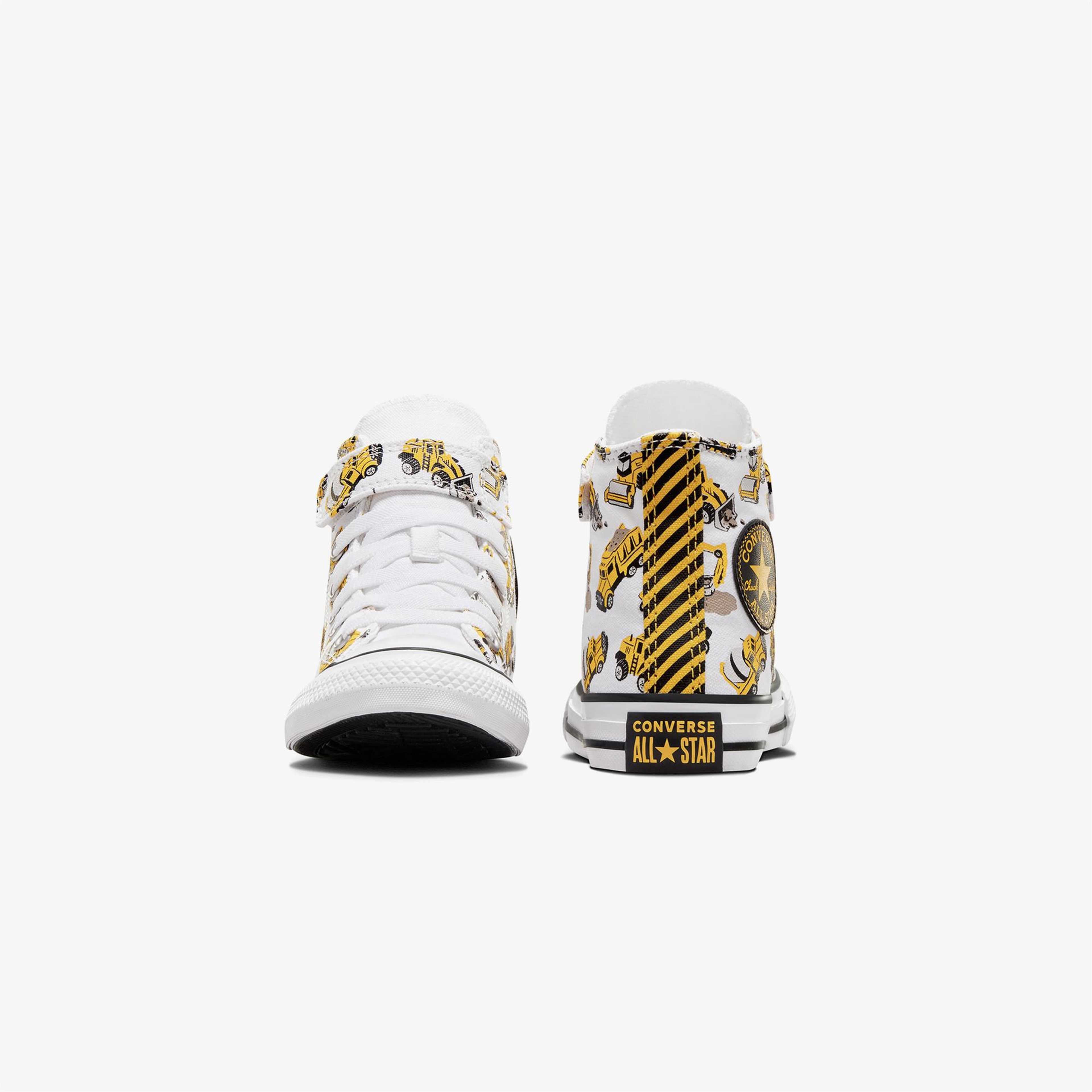 Converse Chuck Taylor All Star 1V Construction Truck Çocuk Beyaz Sneaker