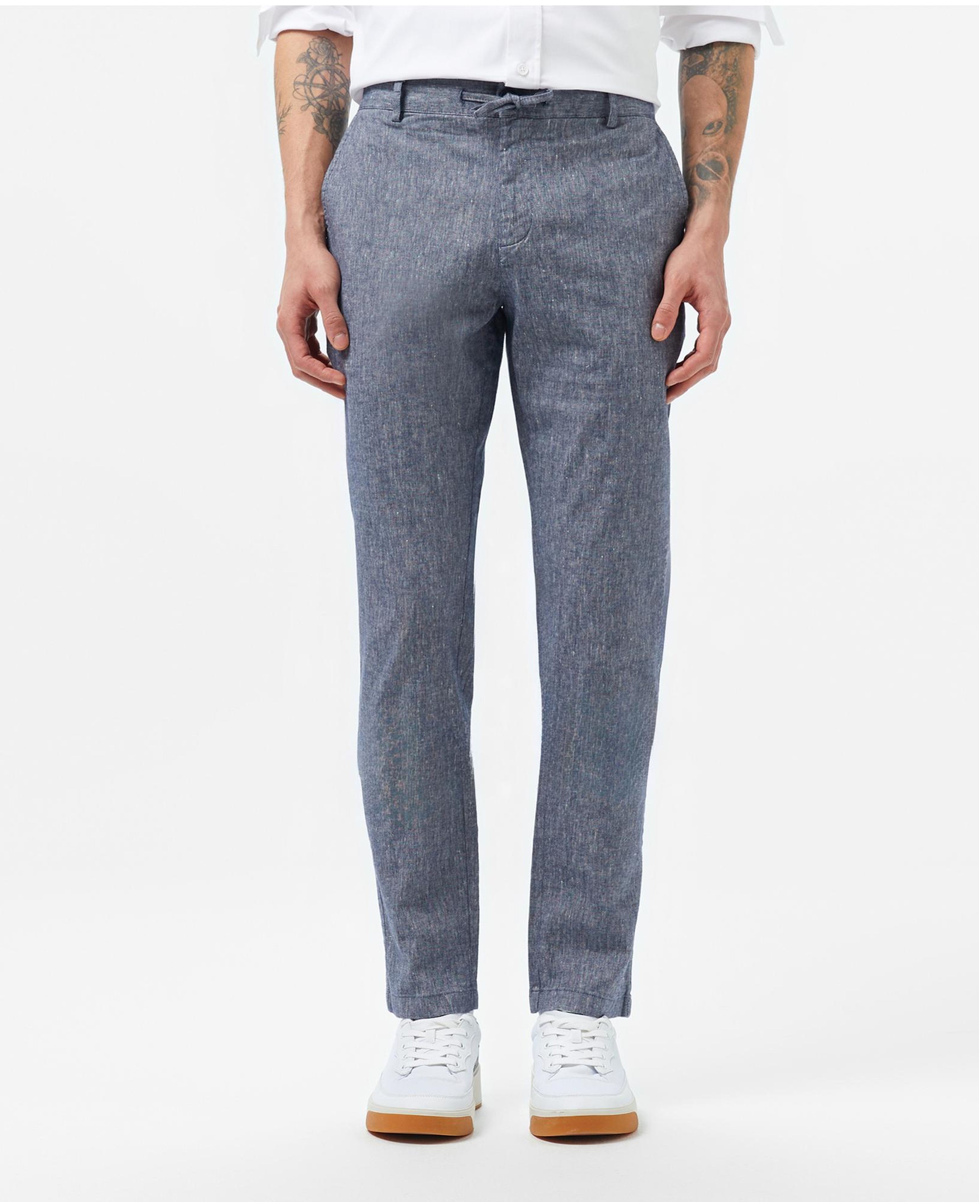 Lacoste Erkek Slim Fit Lacivert Pantolon