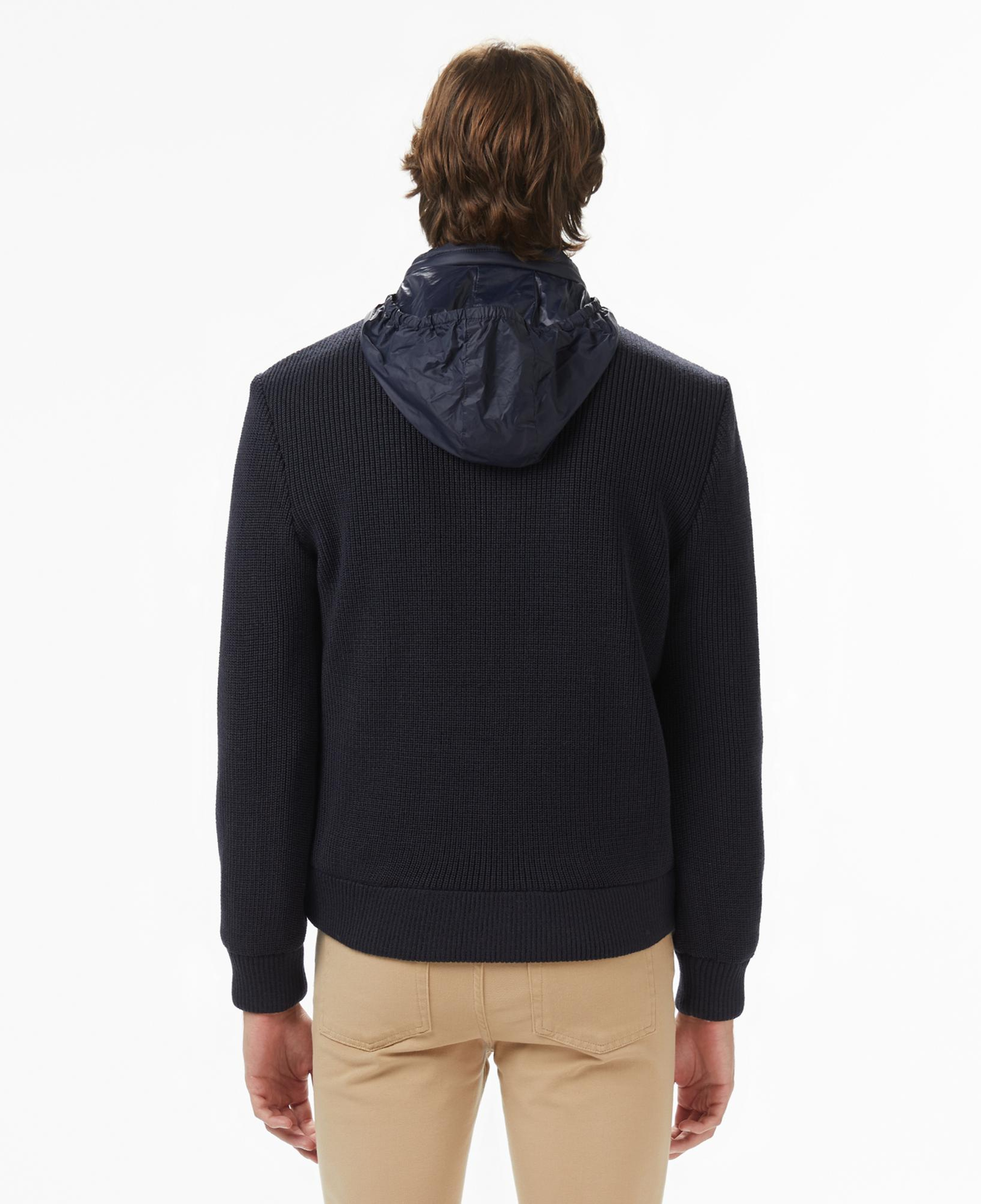 Lacoste Erkek Regular Fit Kapüşonlu Lacivert Mont