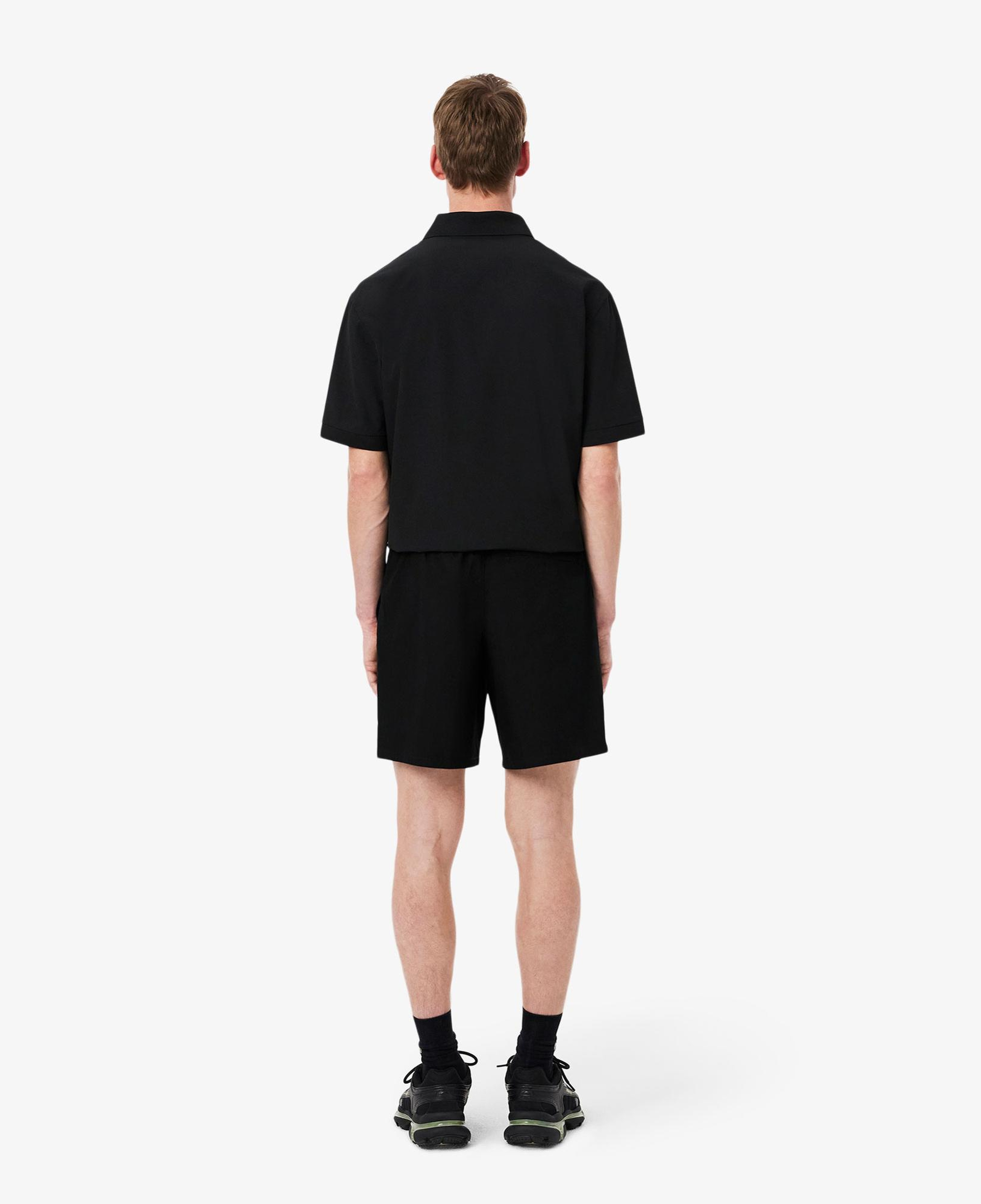 Lacoste Erkek Relaxed Fit Fermuarlı Siyah Şort