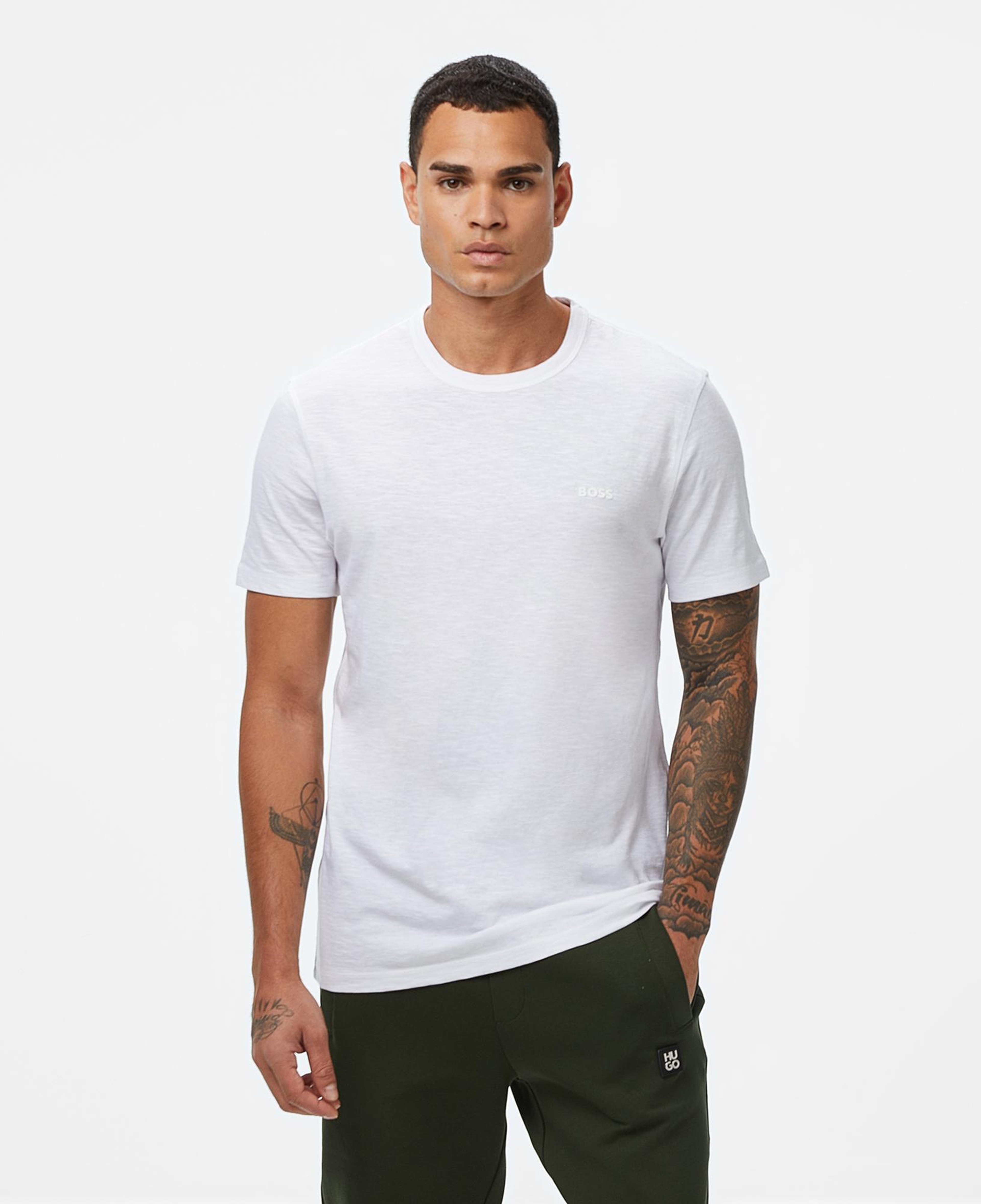 Boss Tegood Erkek Beyaz T-Shirt