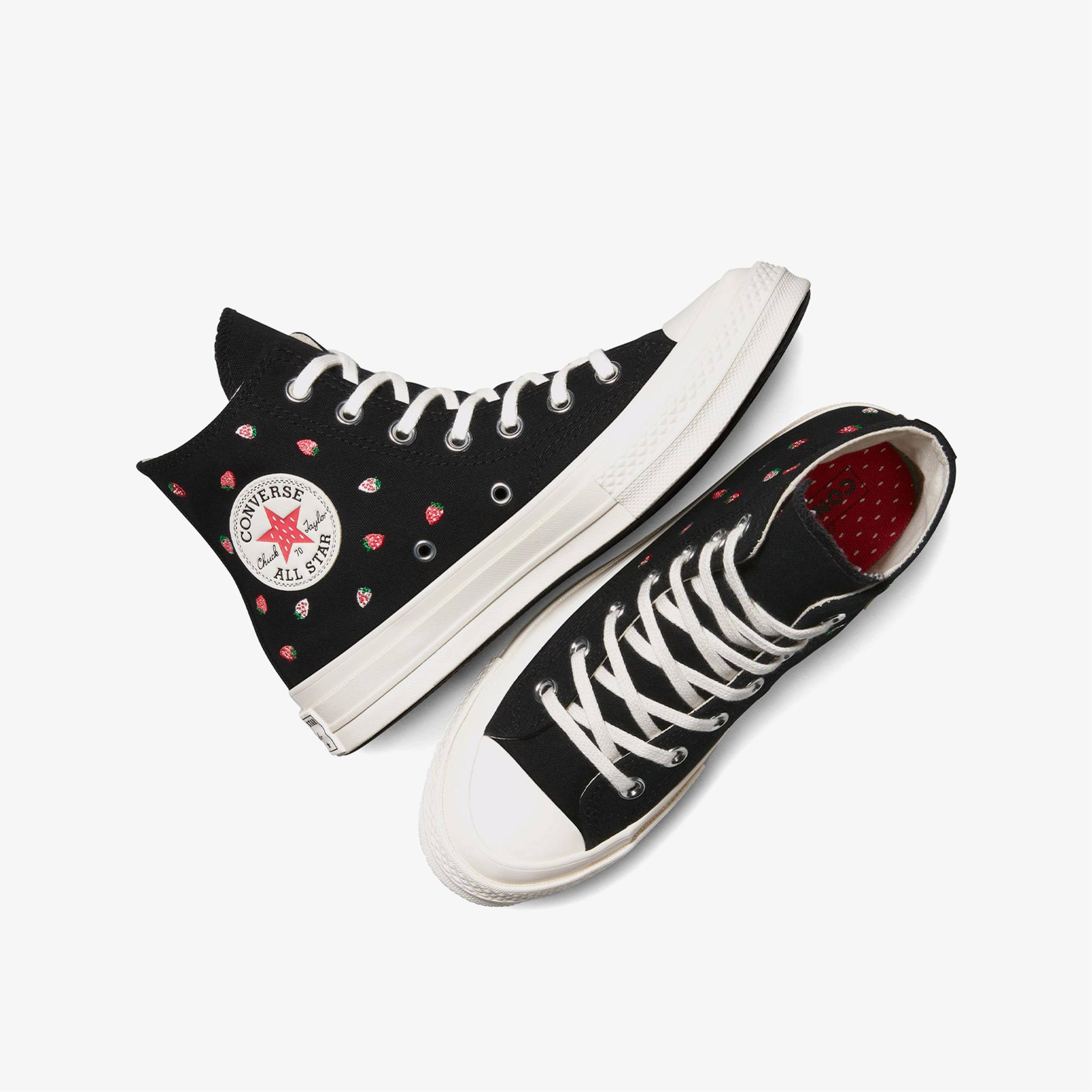 Converse Chuck 70 Strawberries Unisex Siyah Sneaker