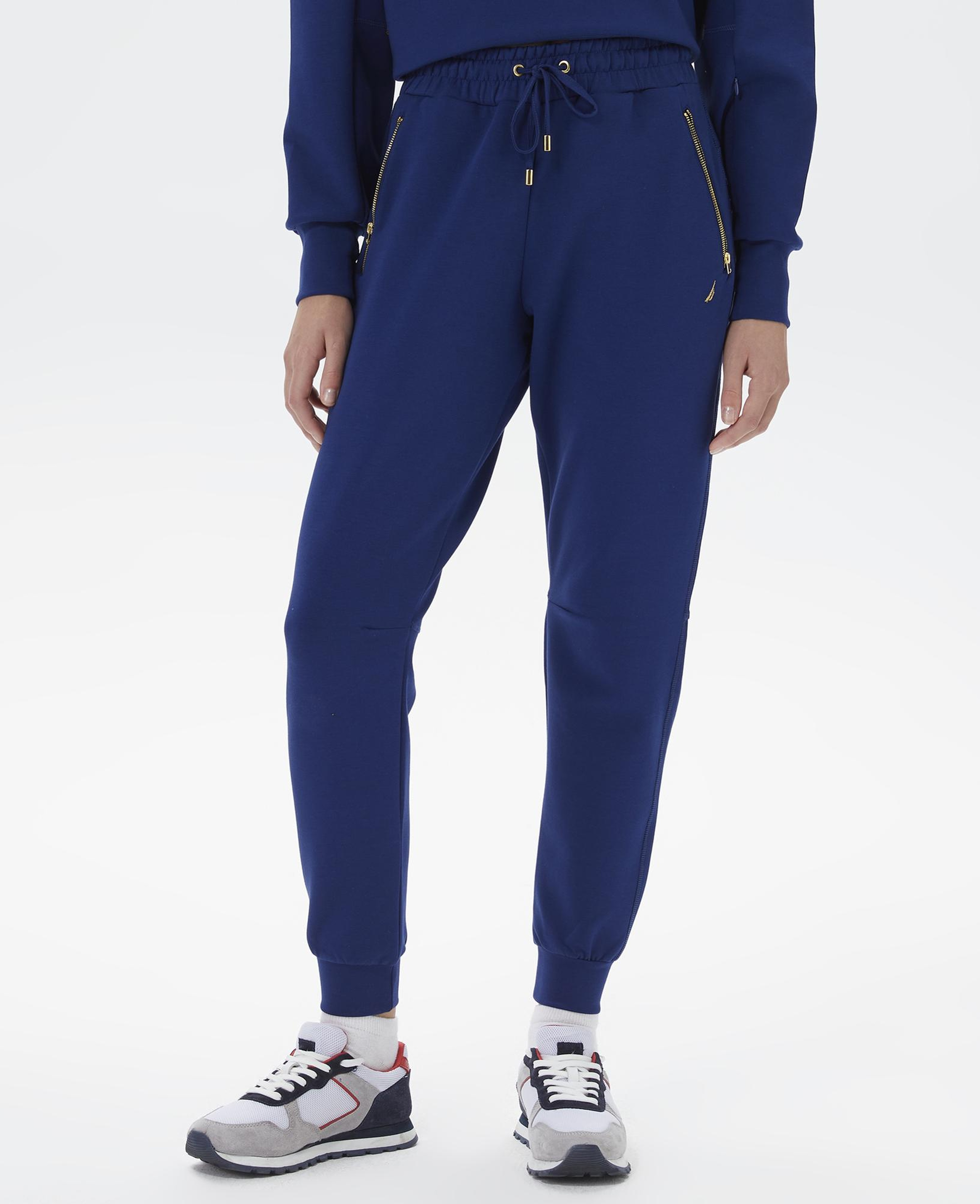 Nautica Kadın Mavi Relaxed Fit Eşofman Altı