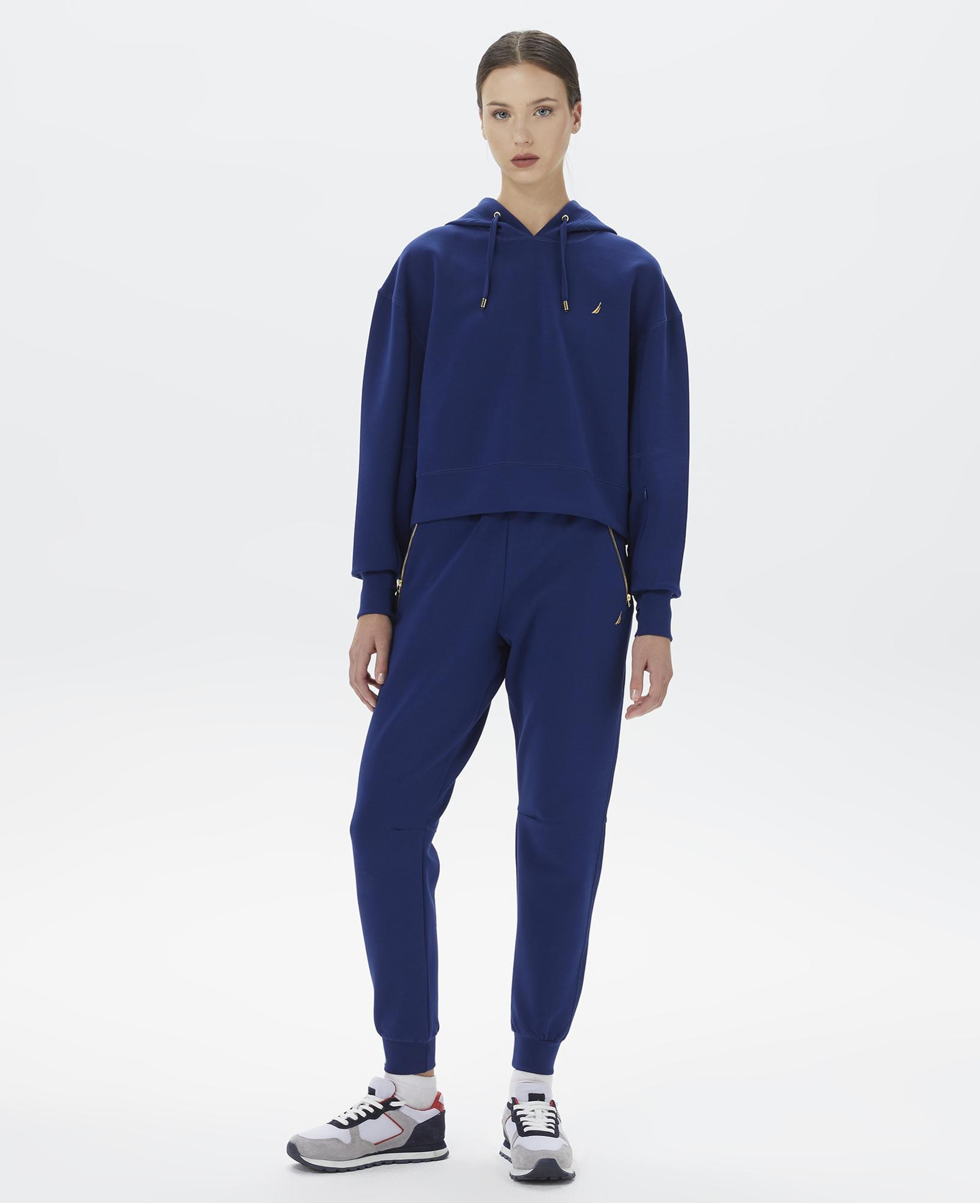 Nautica Kadın Mavi Relaxed Fit Eşofman Altı