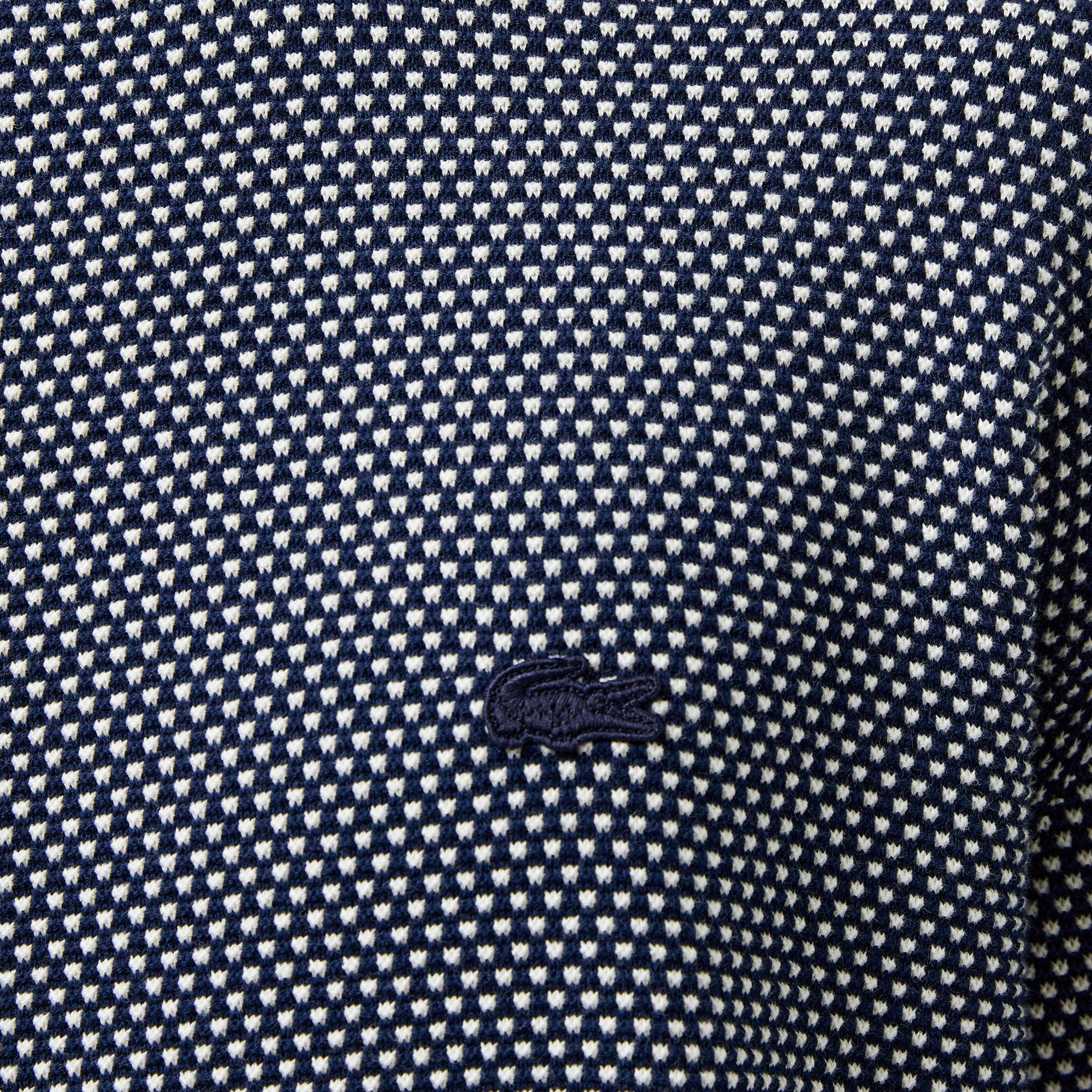 Erkek Relaxed Fit Bisiklet Yaka Lacivert Triko