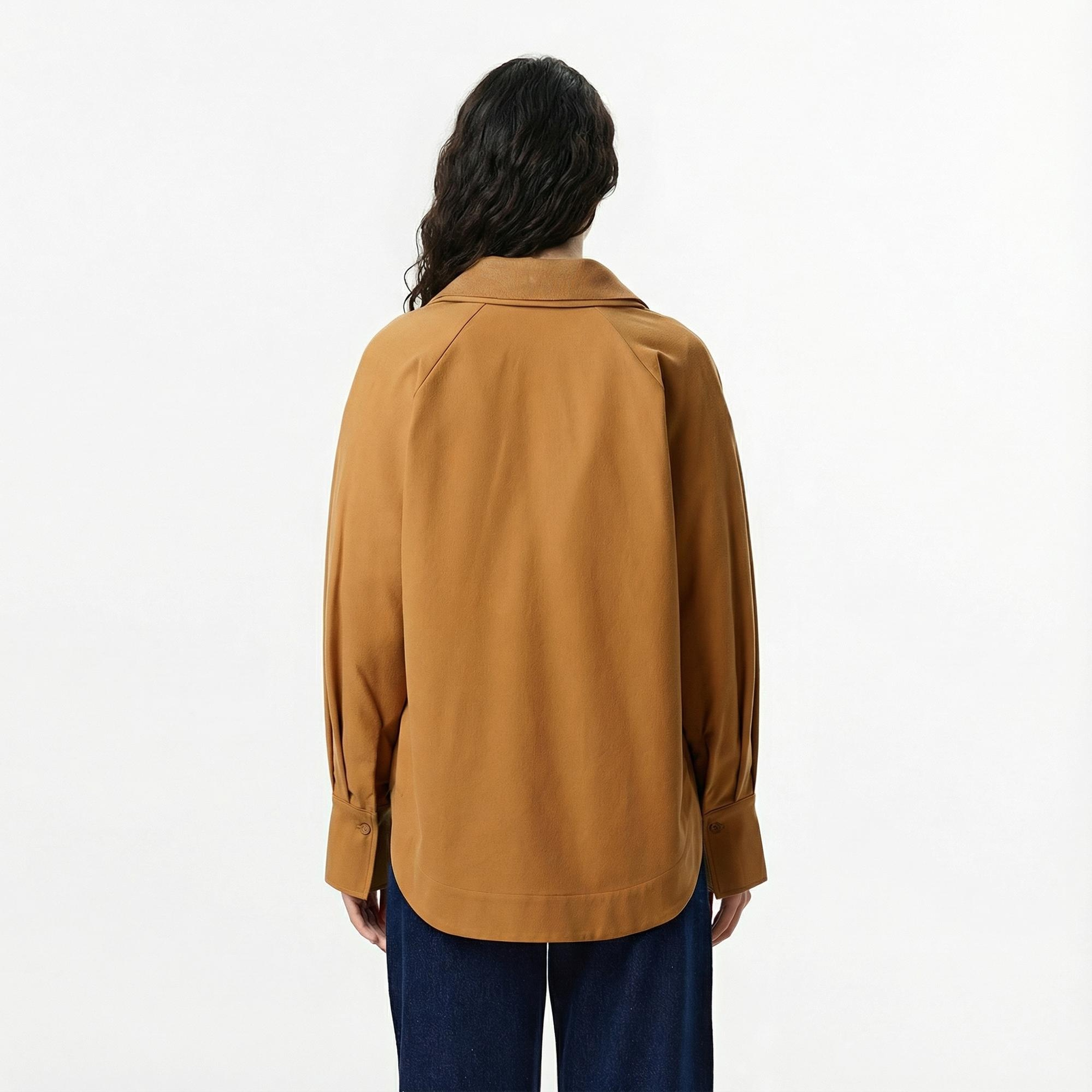 Lacoste Kadın Kahverengi Gömlek