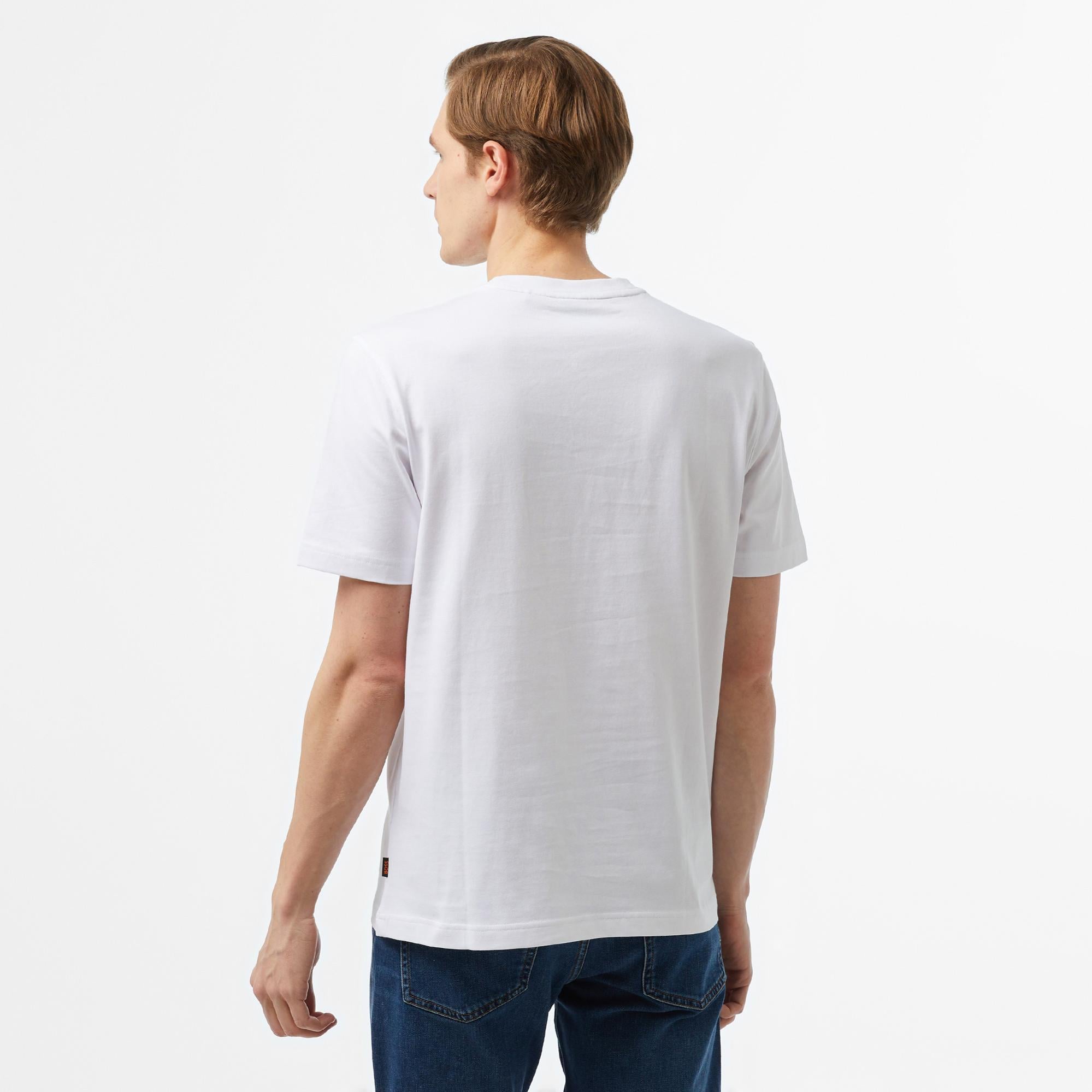 Boss Erkek Beyaz T-Shirt