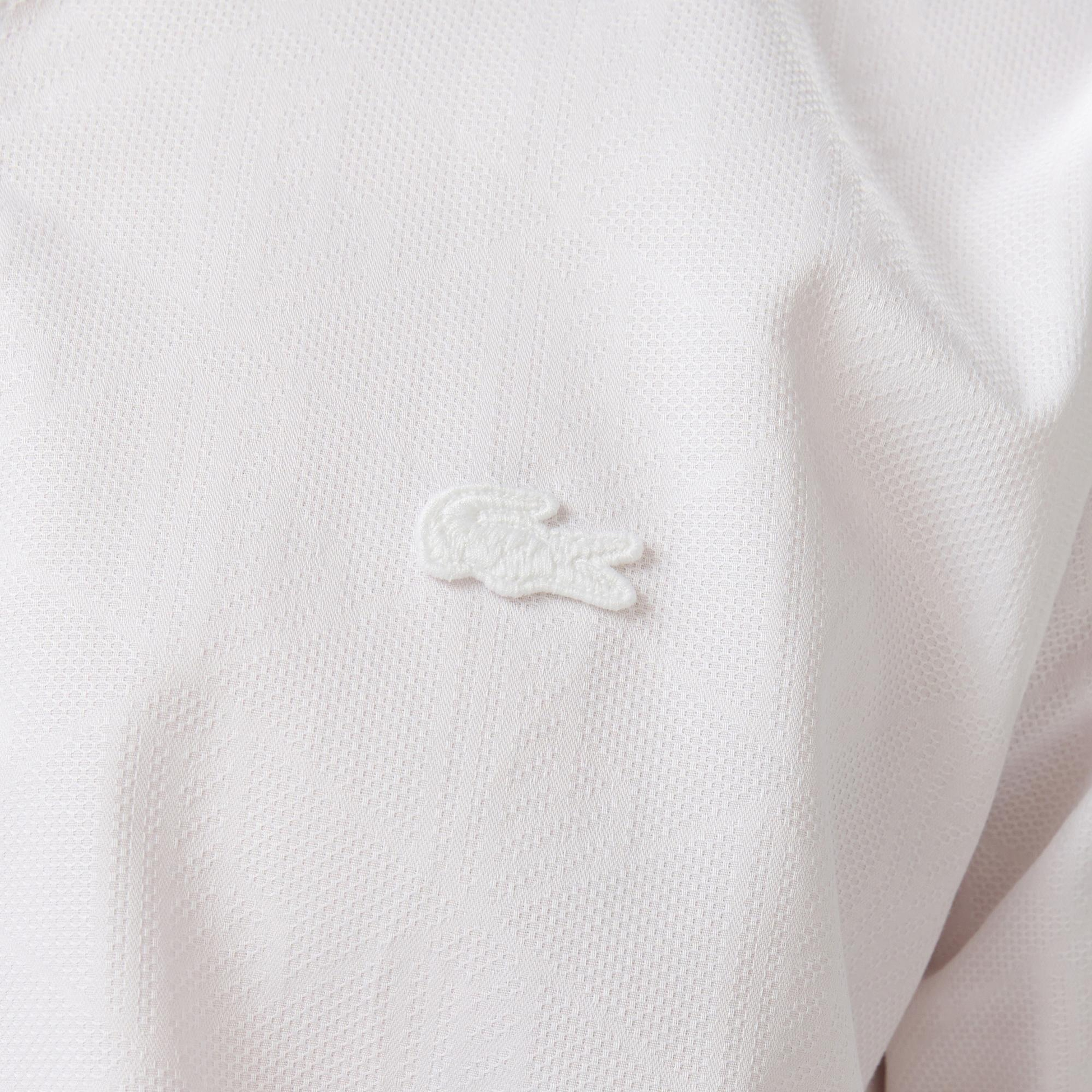 Lacoste Erkek Slim Fit Düğmeli Yaka Beyaz Gömlek