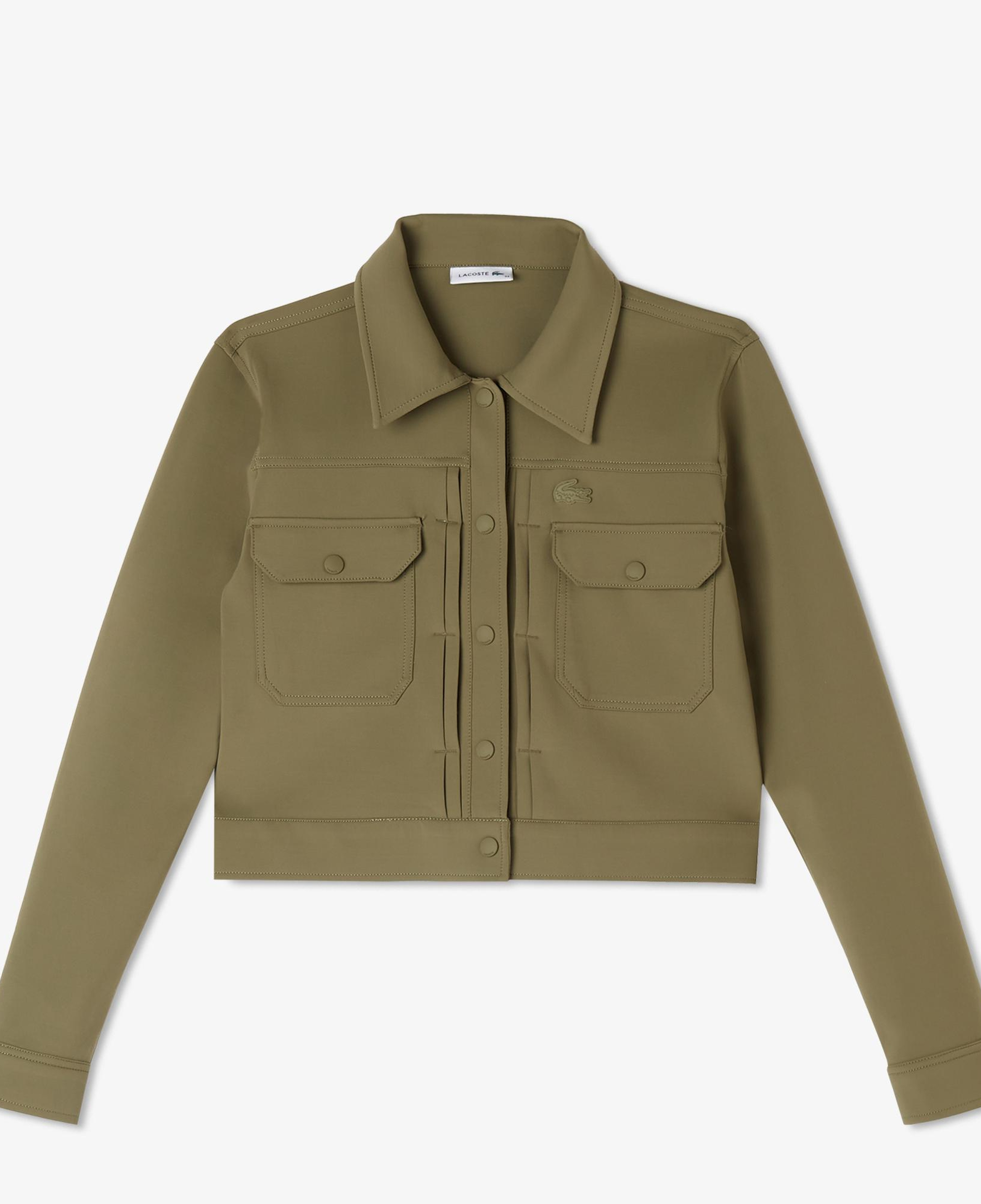 Lacoste Kadın Haki Dış Gömlek