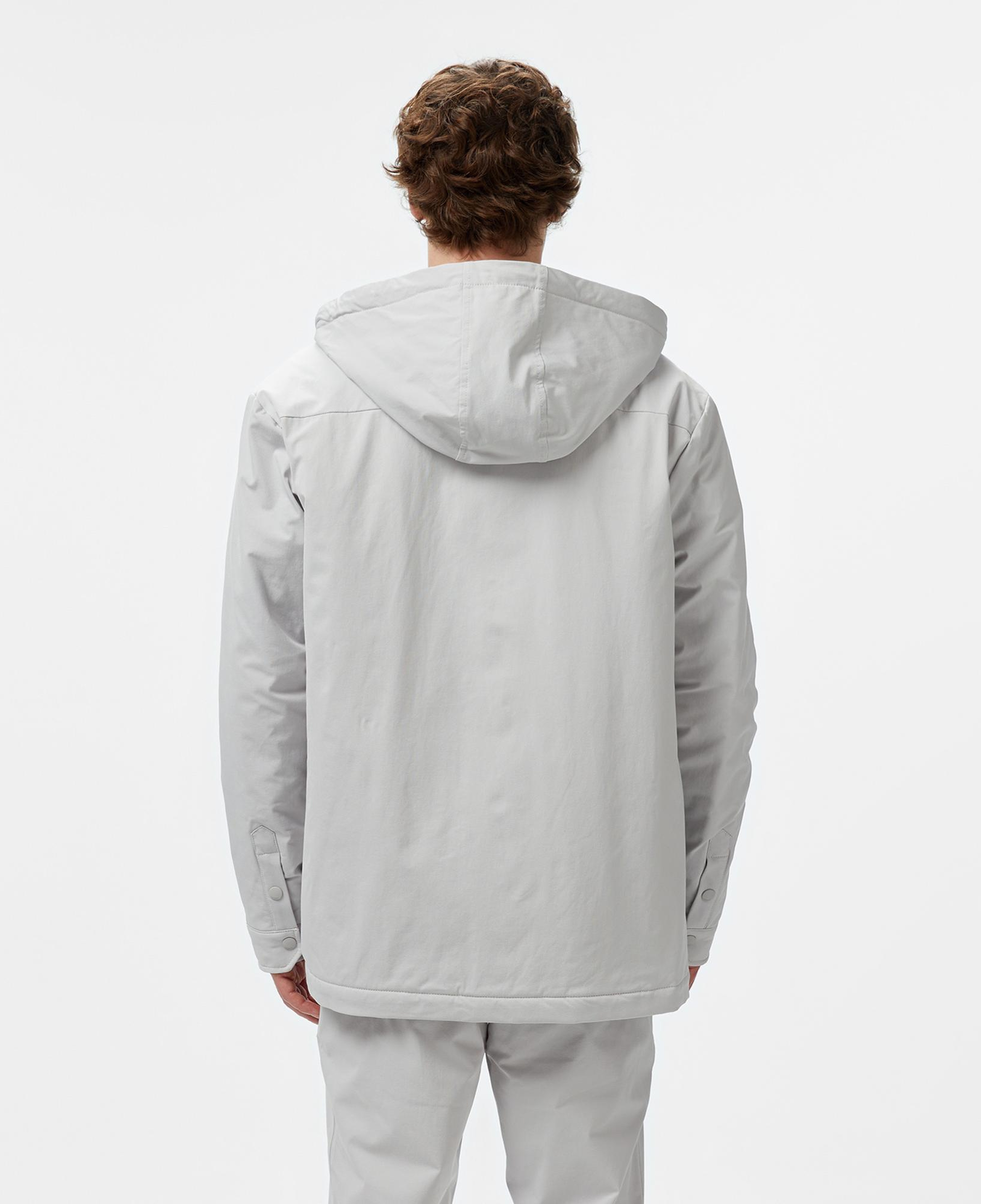 Lacoste Erkek Regular Fit Kapüşonlu Gri Ceket