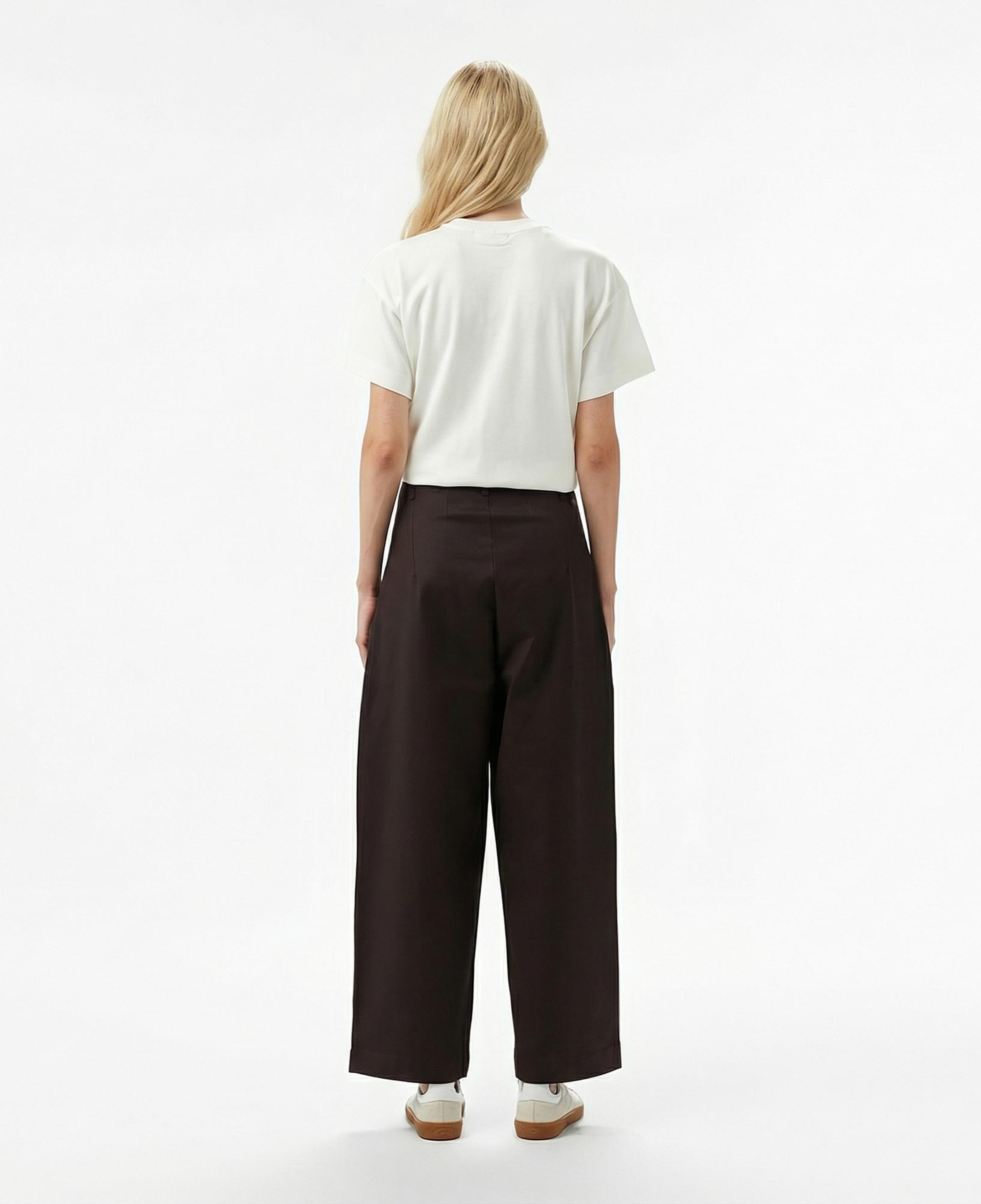 Lacoste Kadın Kahverengi Chino Pantolon