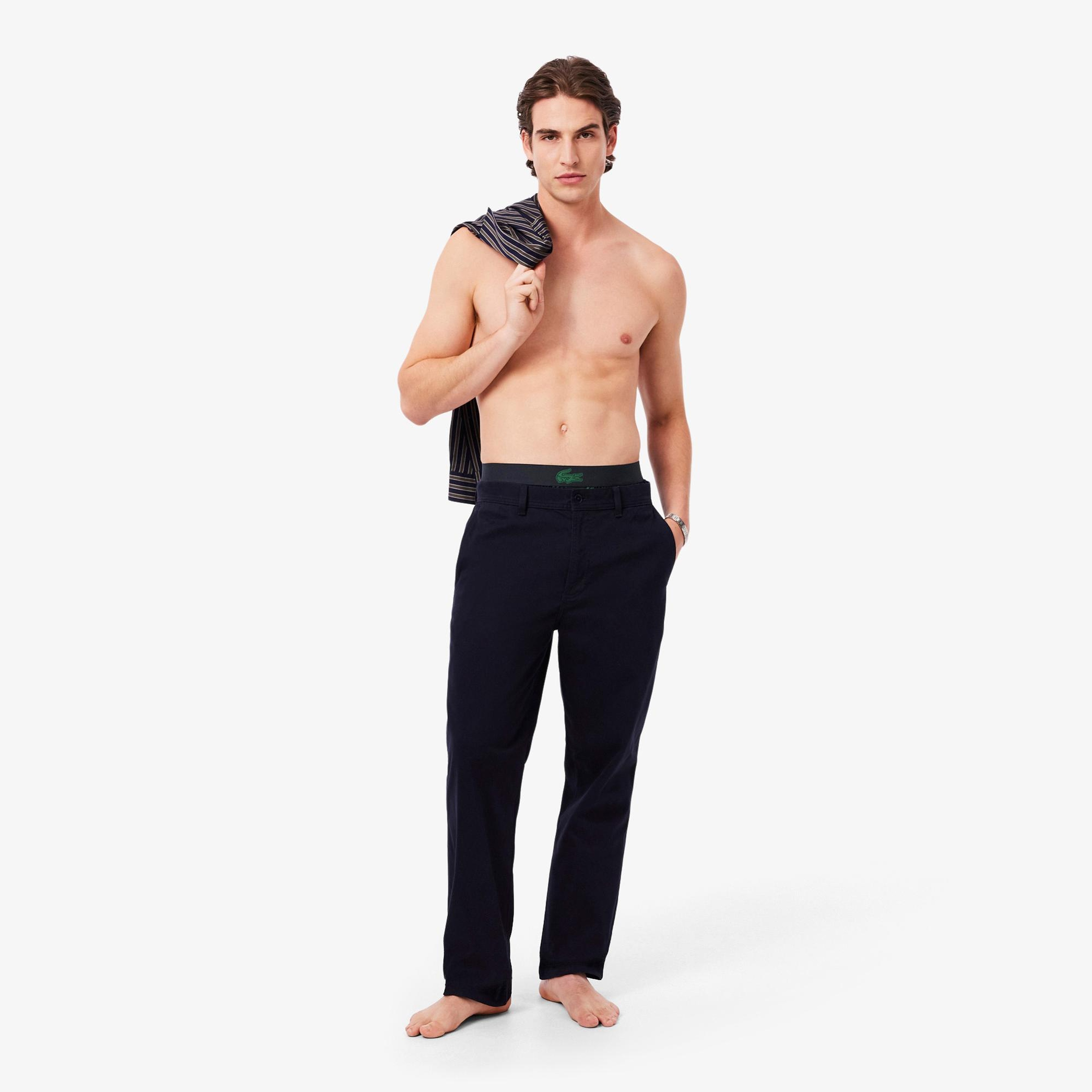 Lacoste Erkek 3'lü Koyu Renkli Boxer