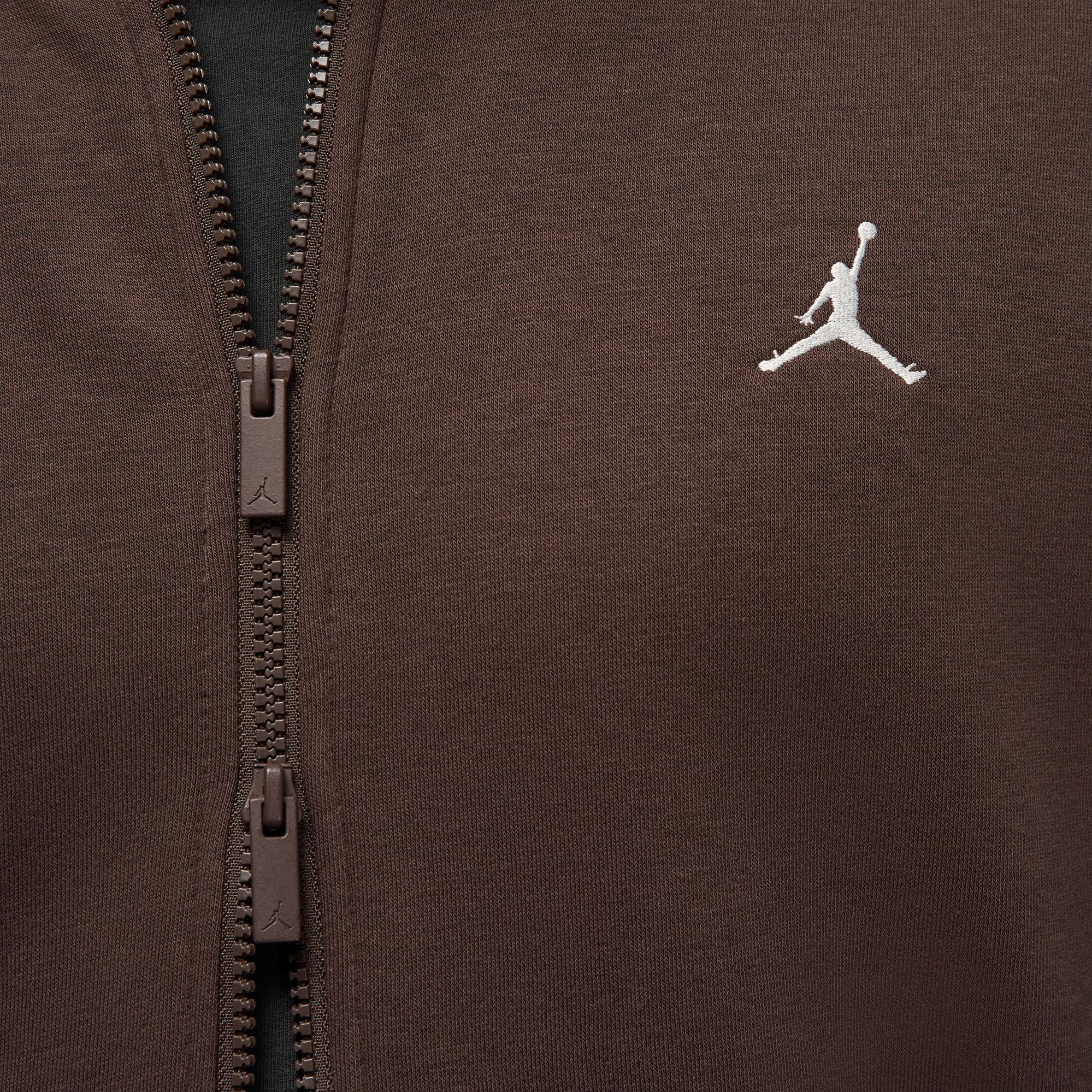 Jordan Brooklyn Fleece Erkek Kahverengi Kapüşonlu Sweatshirt