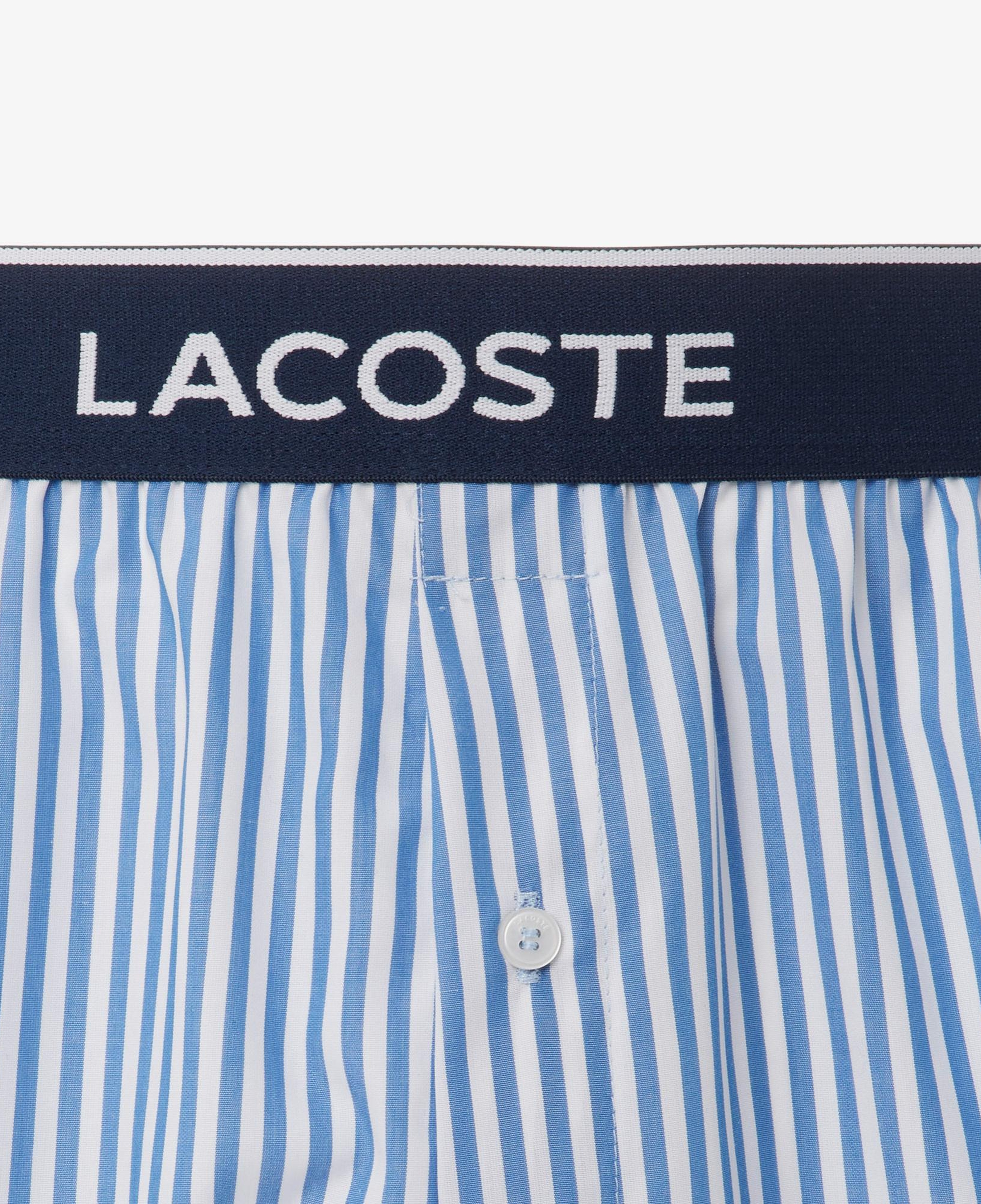 Lacoste Erkek 3'lü Mavi Boxer