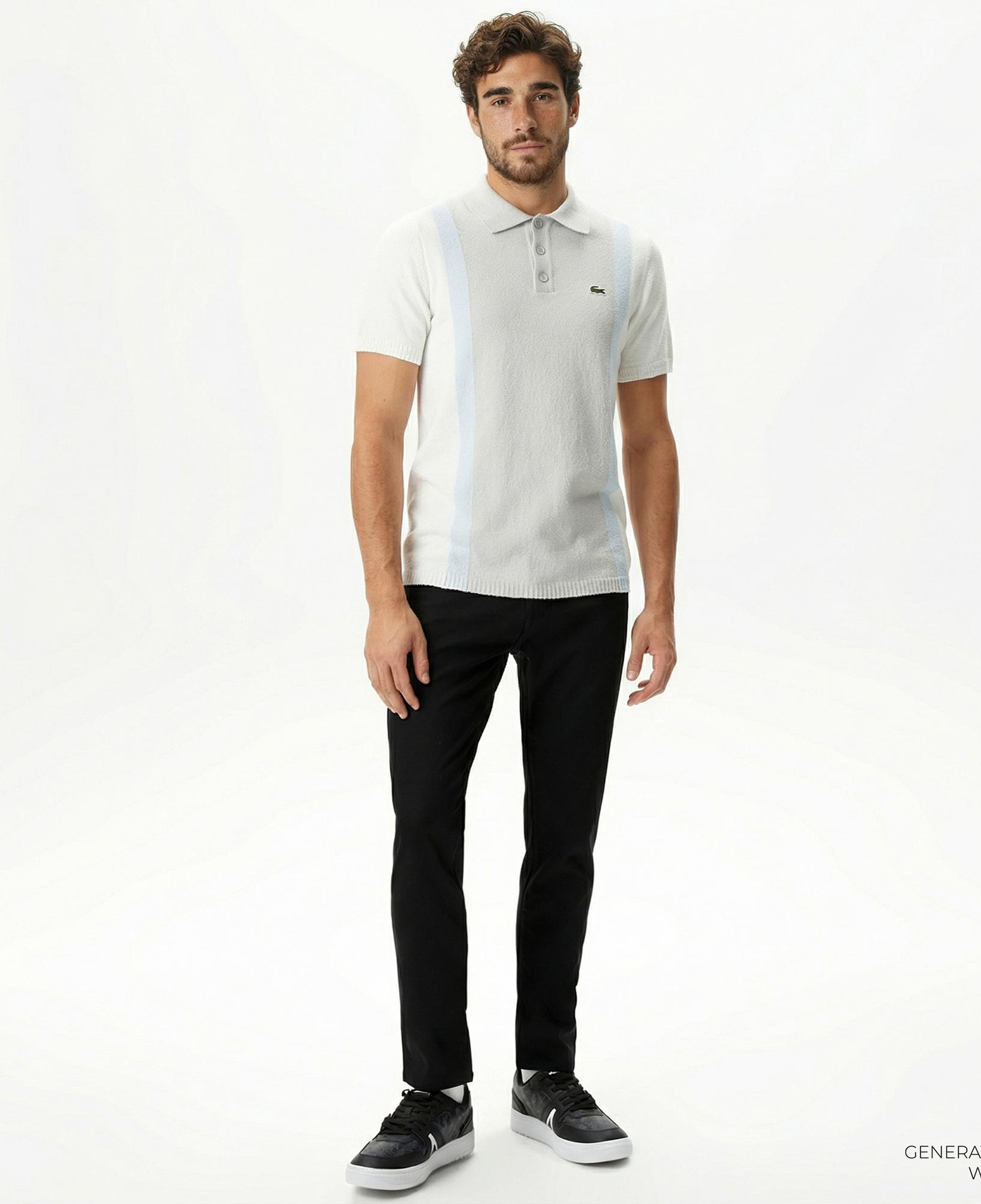 Lacoste Erkek Slim Fit Siyah Pantolon