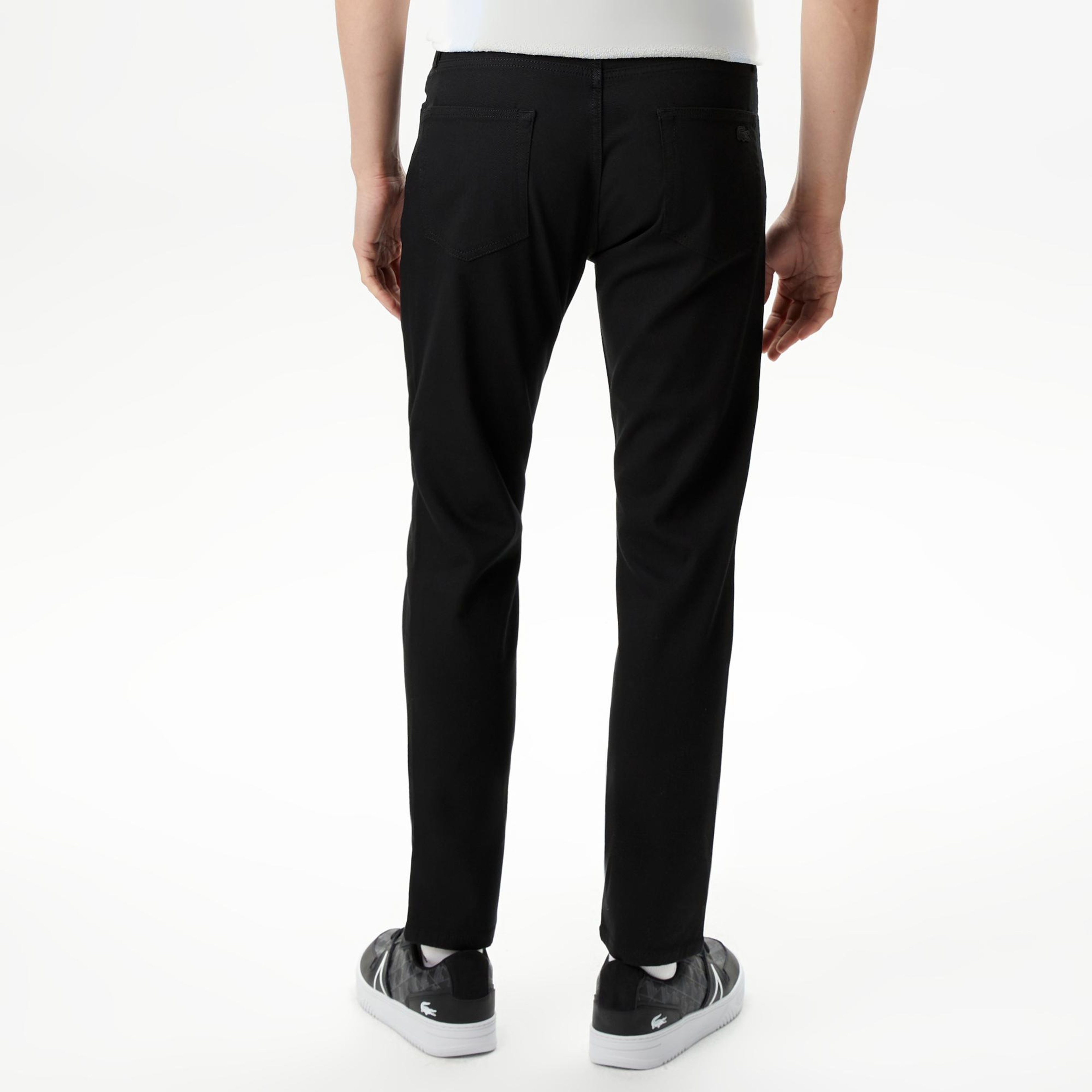 Lacoste Erkek Slim Fit Siyah Pantolon