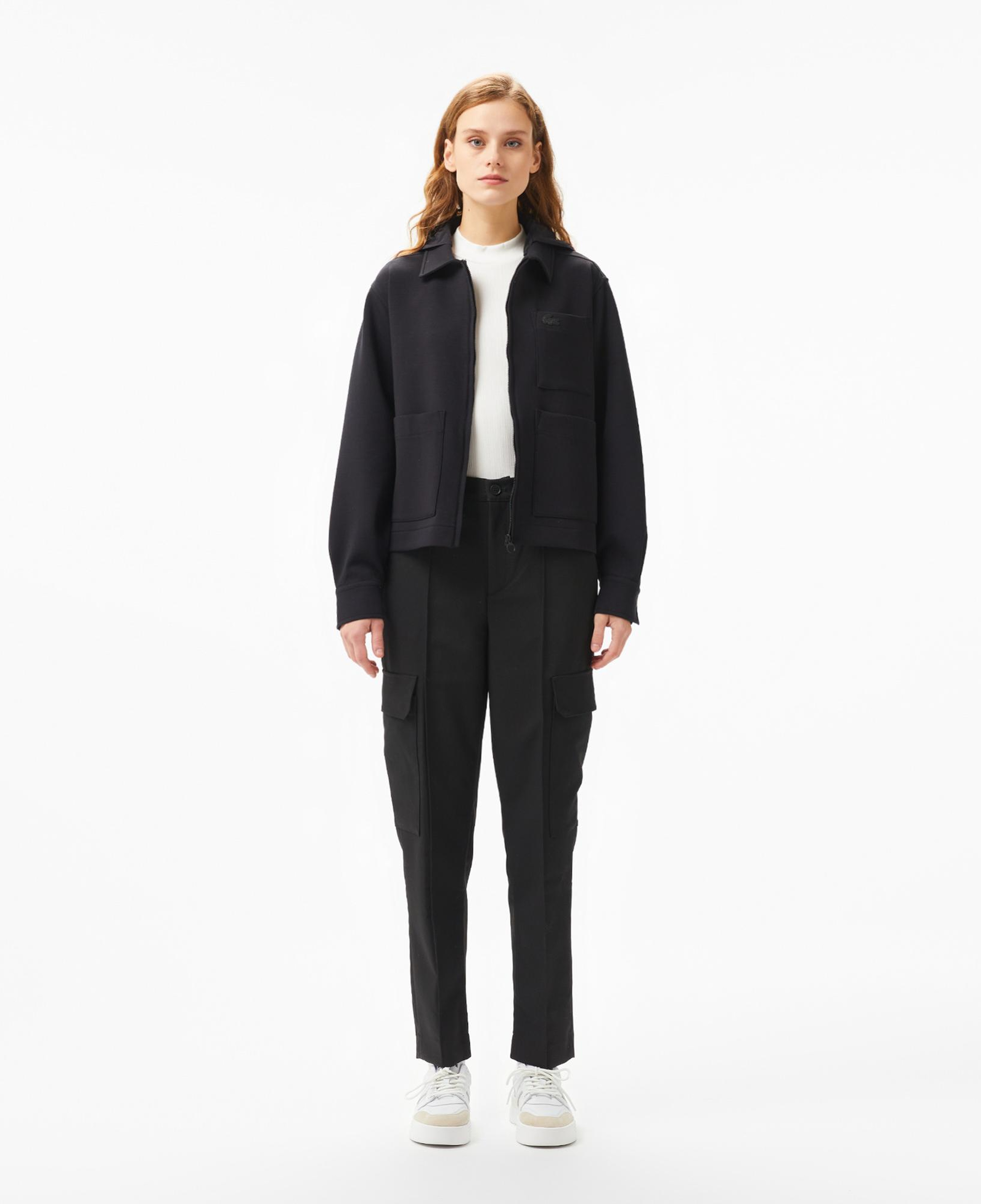 Lacoste Kadın Regular Fit Siyah Pantolon