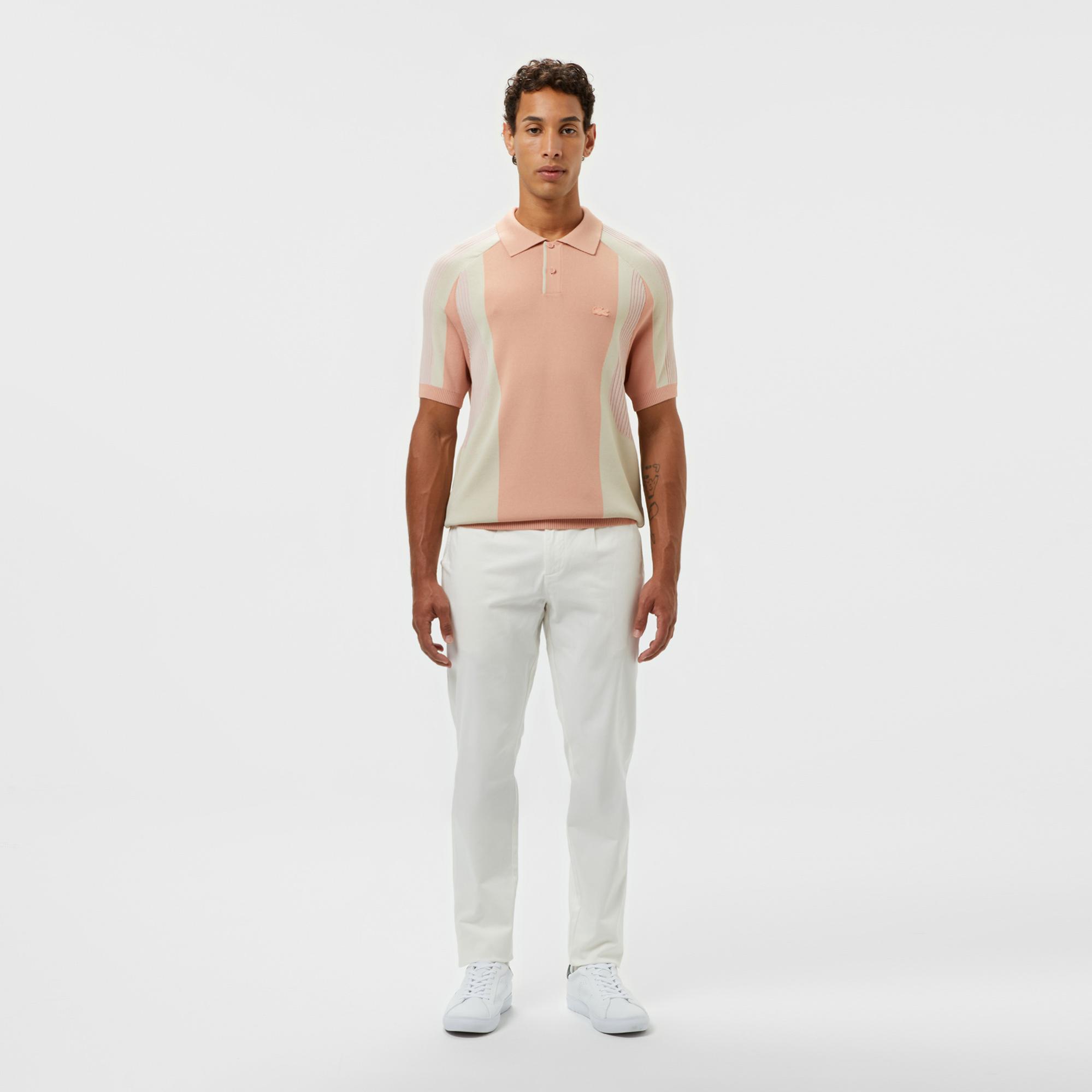 Lacoste Erkek Tapered Fit Beyaz Pantolon