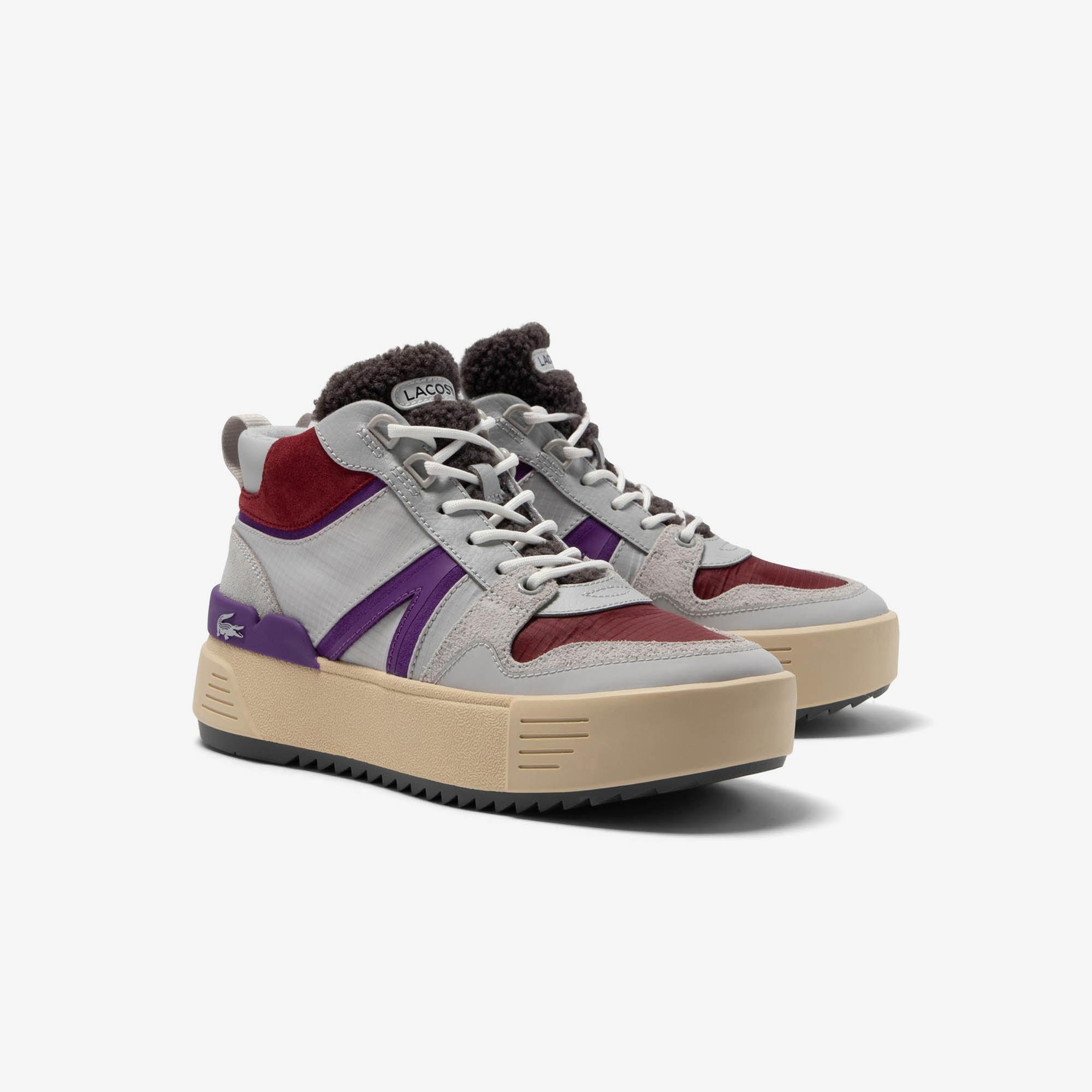 Lacoste L002 Winter Mid Kadın Beyaz Bot