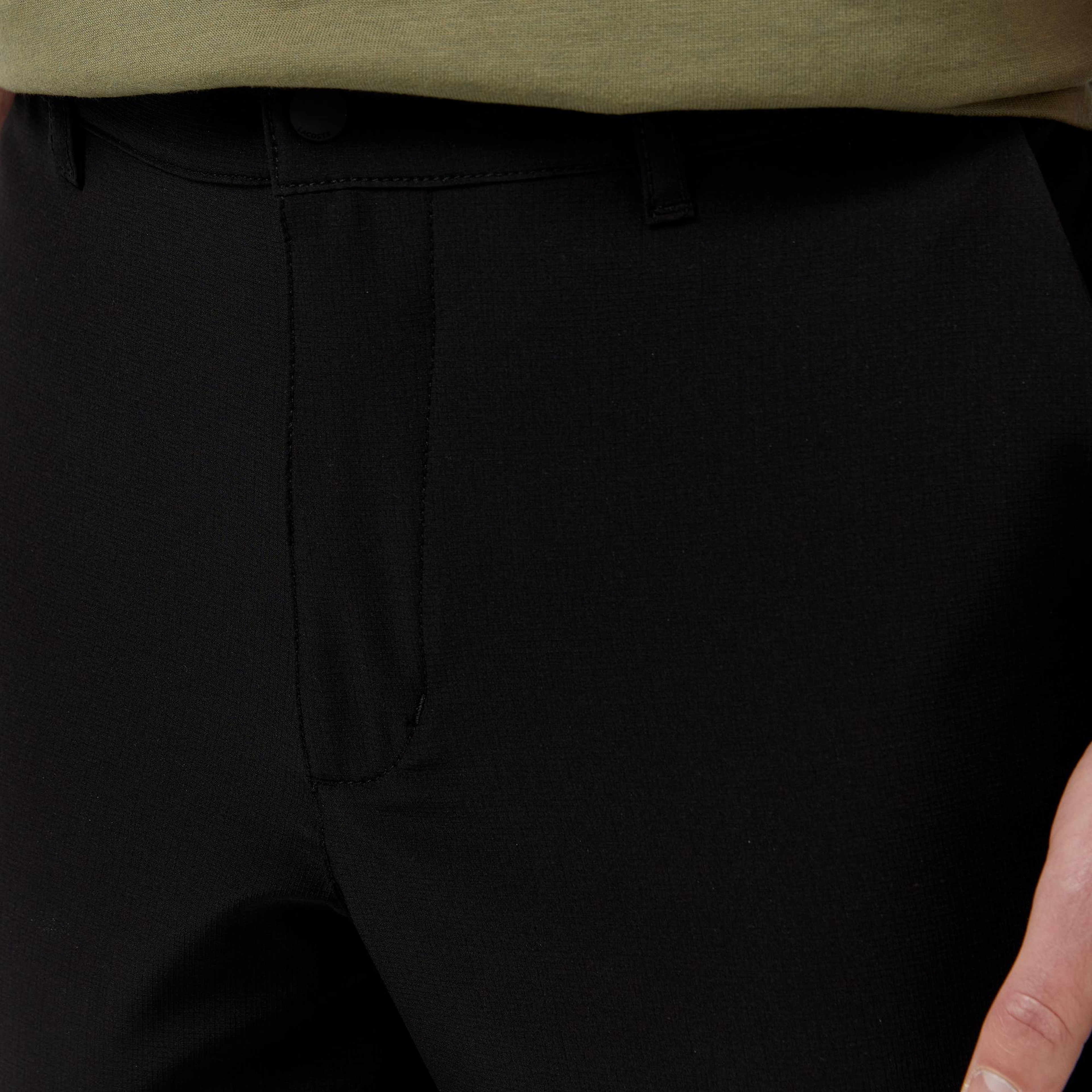 Lacoste Erkek Tapered Fit Siyah Pantolon