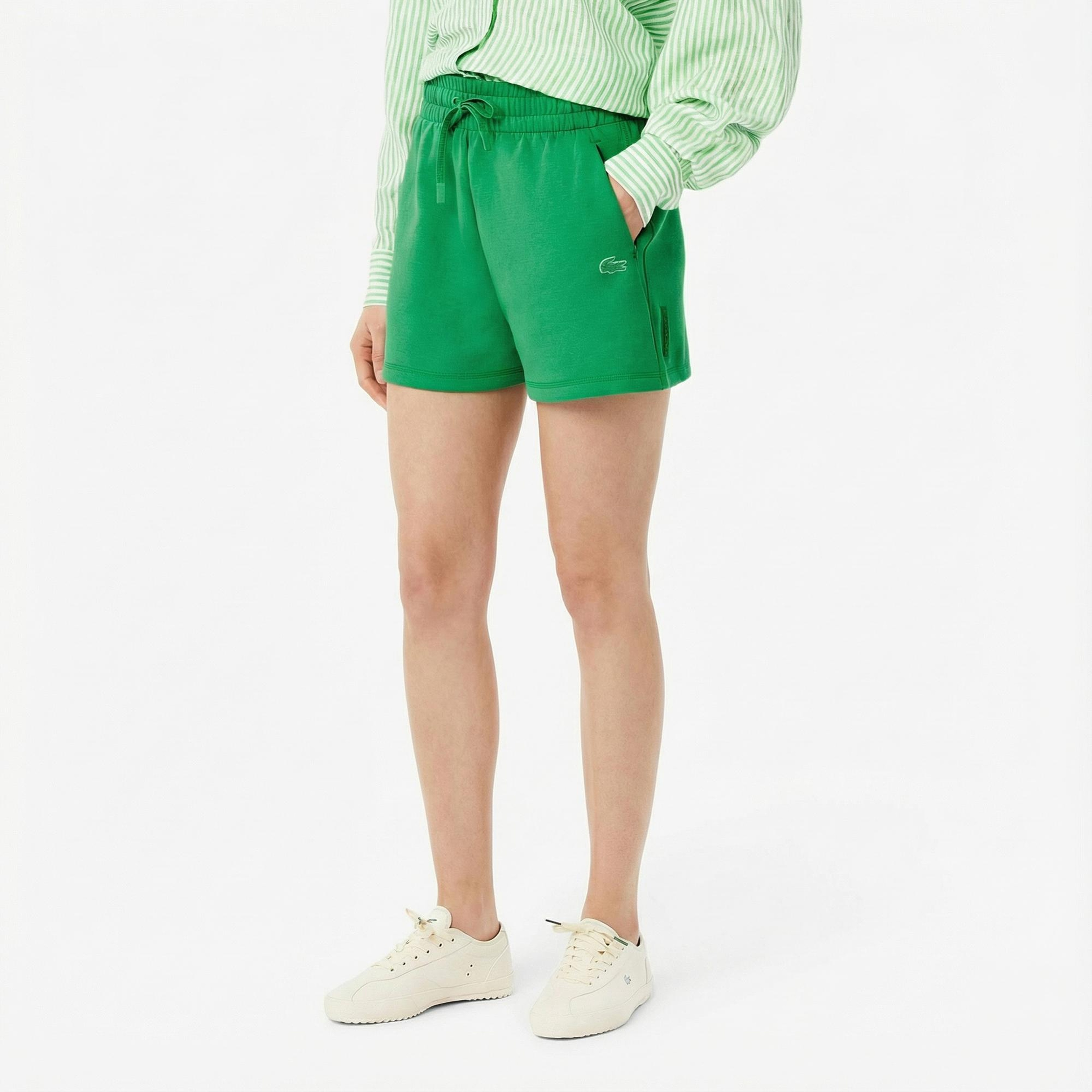 Lacoste Kadın Yeşil Şort