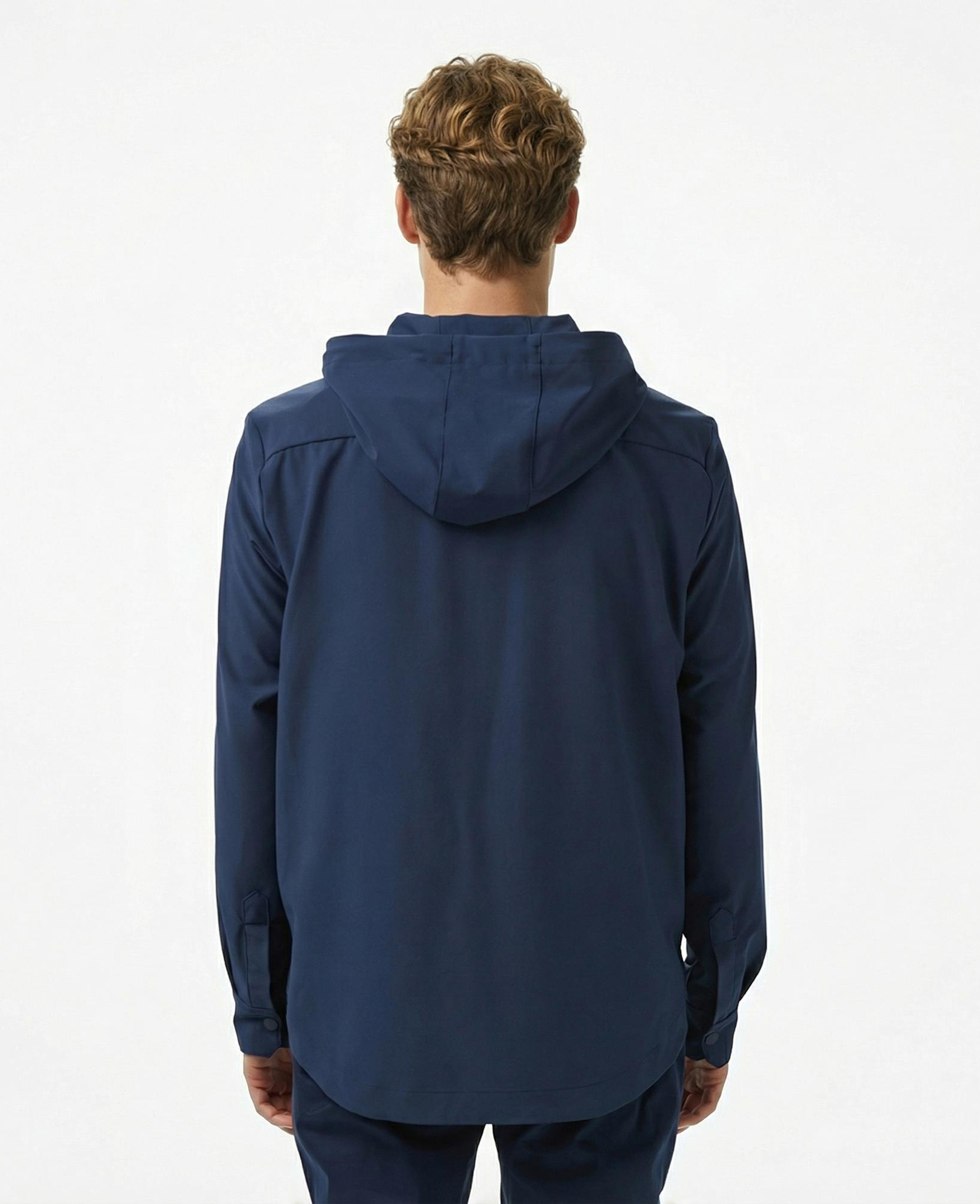 Lacoste Erkek Regular Fit Kapüşonlu Lacivert Ceket