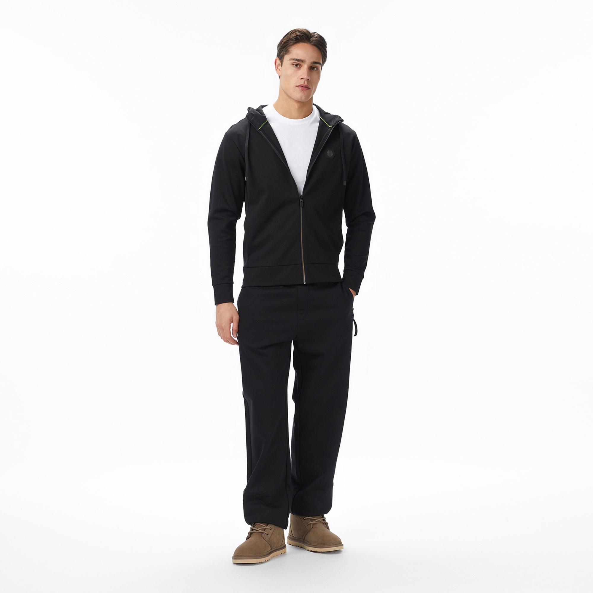 Boss Saggy Future Erkek Siyah Sweatshirt