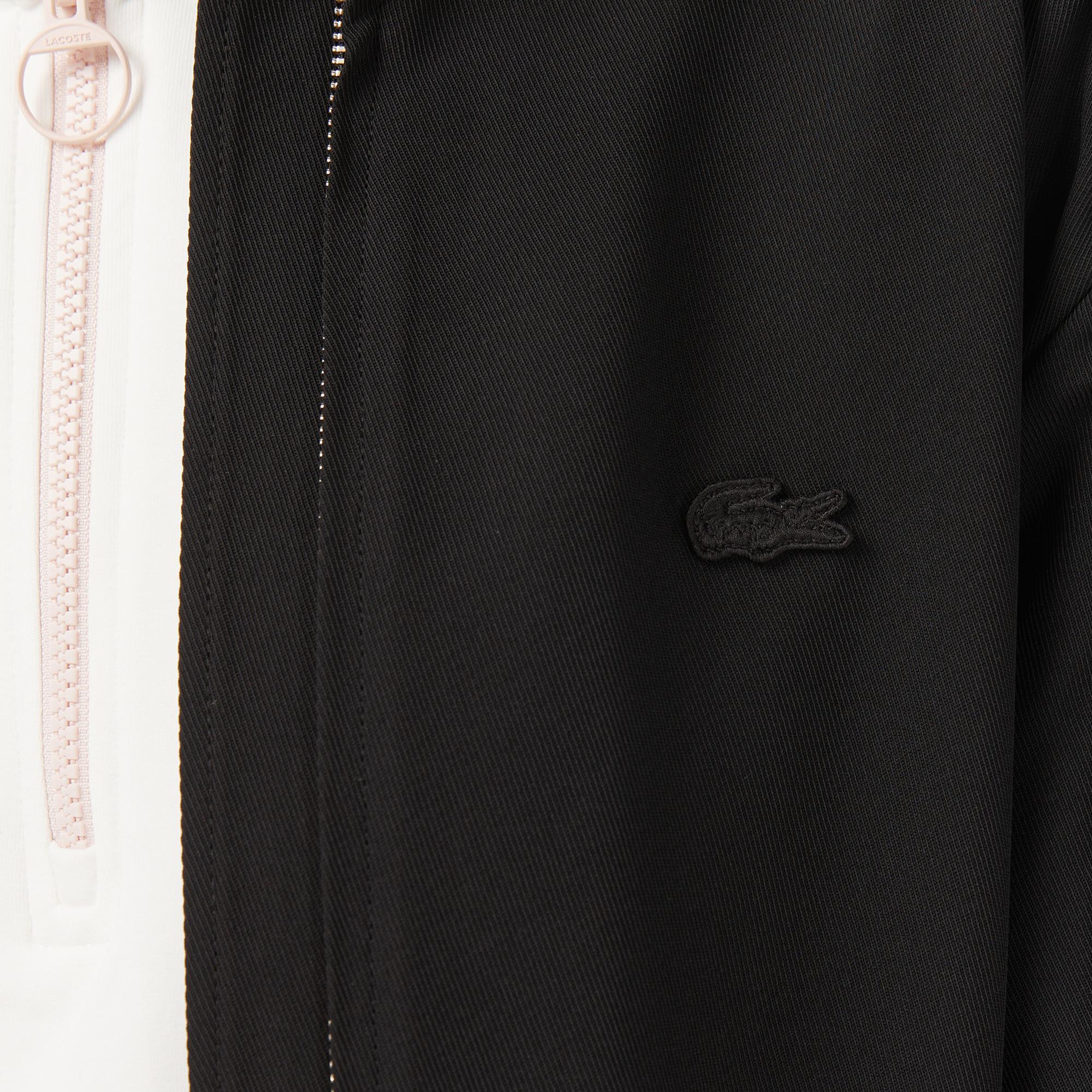 Lacoste Kadın Fermuarlı Siyah Ceket