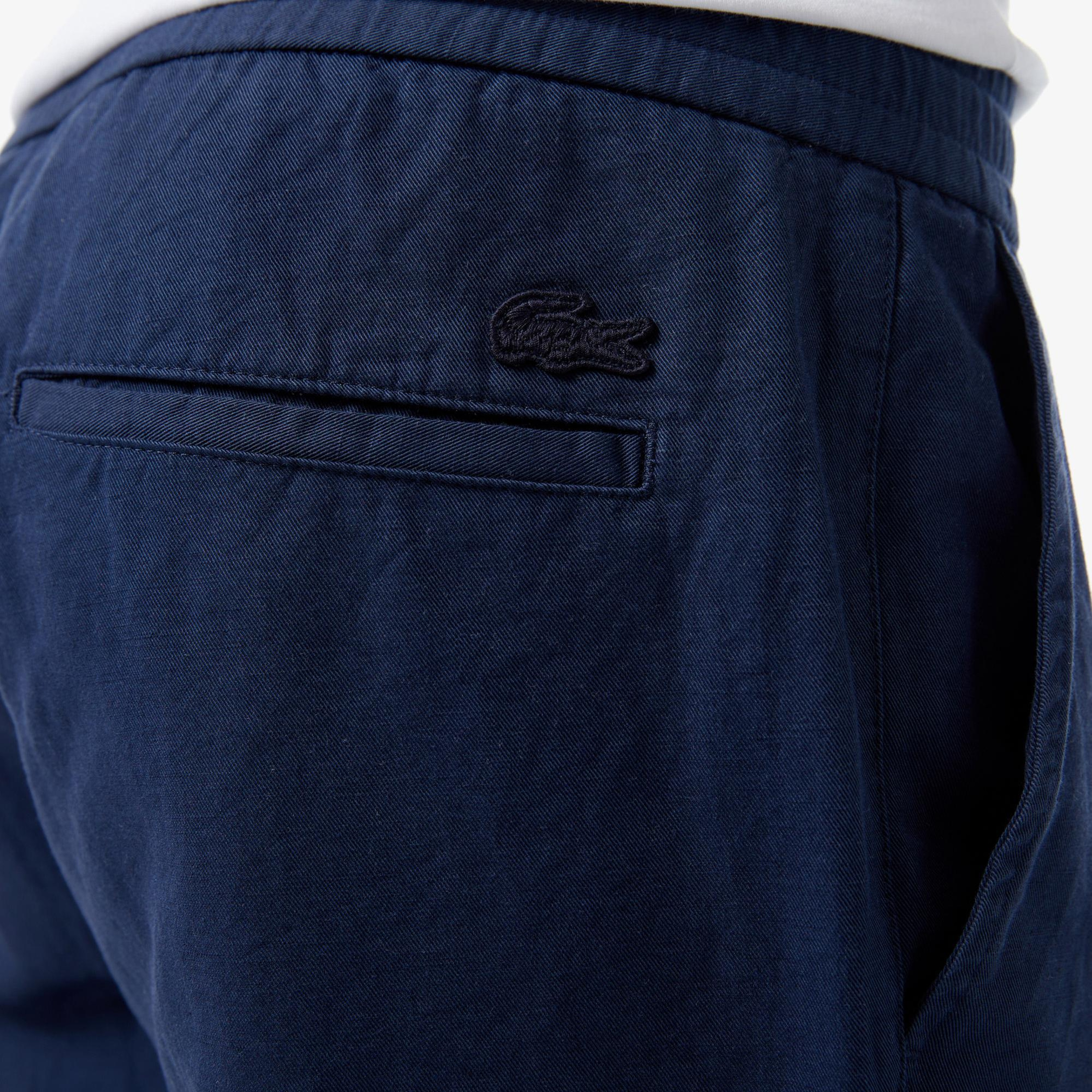 Lacoste Erkek Tapered Fit Lacivert Pantolon